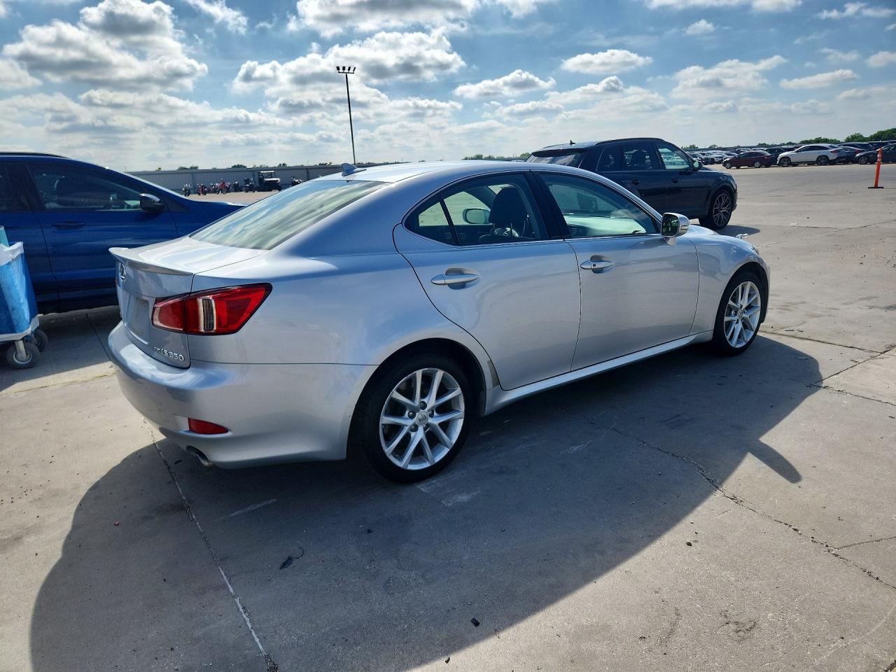 2011 Lexus Is 350 Silver vin: JTHCE5C28B5001779