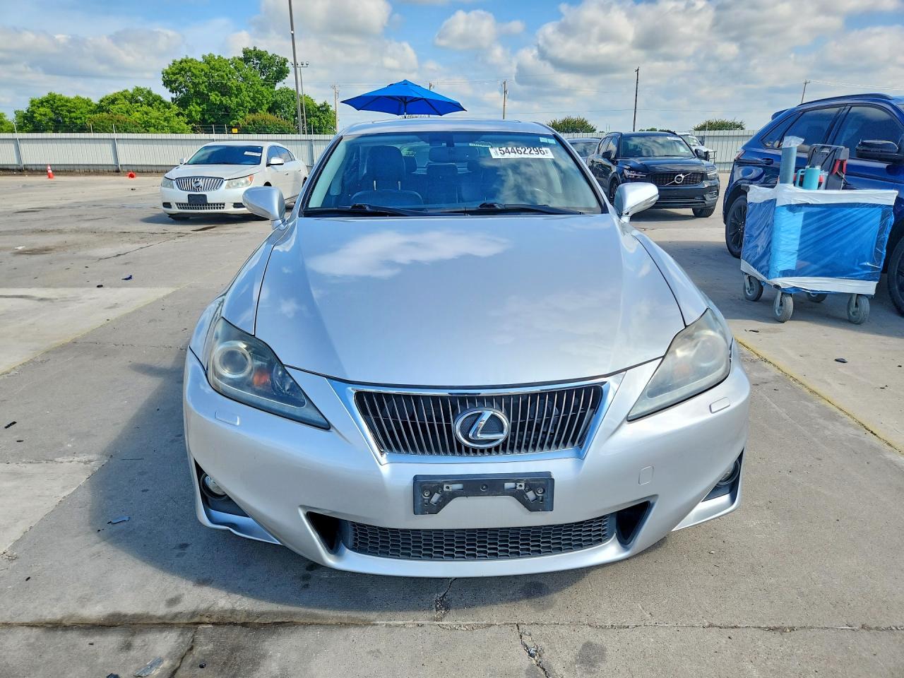 2011 Lexus Is 350 Silver vin: JTHCE5C28B5001779
