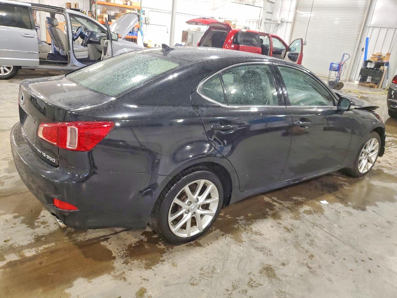 2011 Lexus Is 350 Black vin: JTHCE5C2XB5001718
