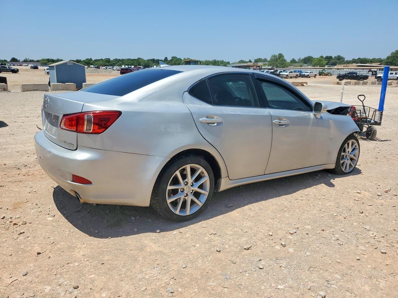 2012 Lexus Is 350 Silver vin: JTHCE5C2XC5002062