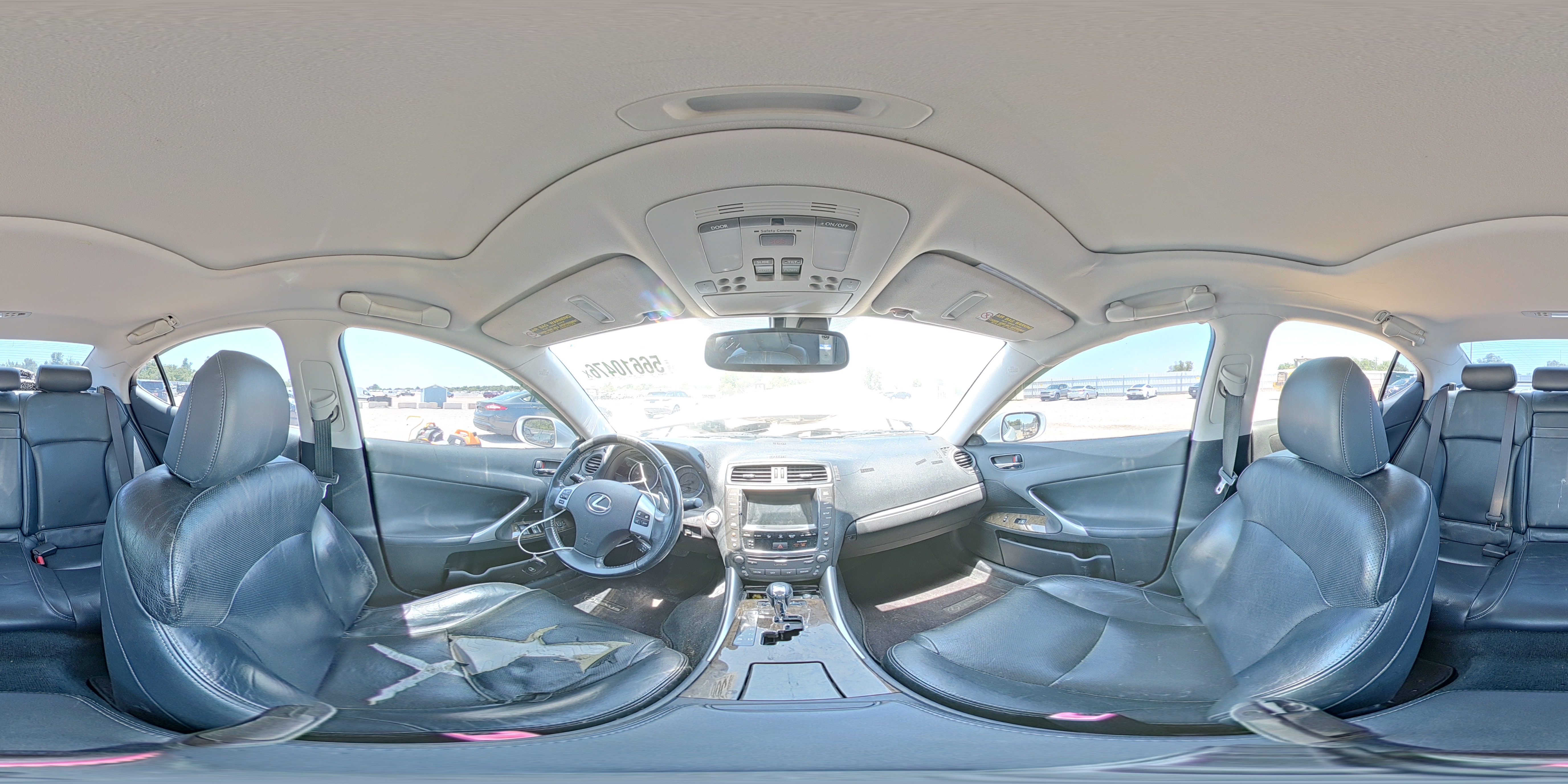 2012 Lexus Is 350 Silver vin: JTHCE5C2XC5002062