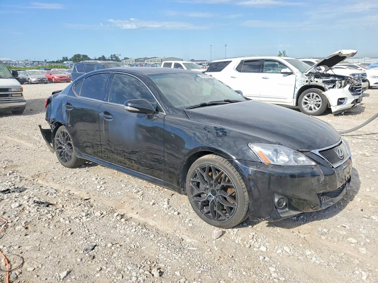 2013 Lexus Is 350 Black vin: JTHCE5C2XD5003164