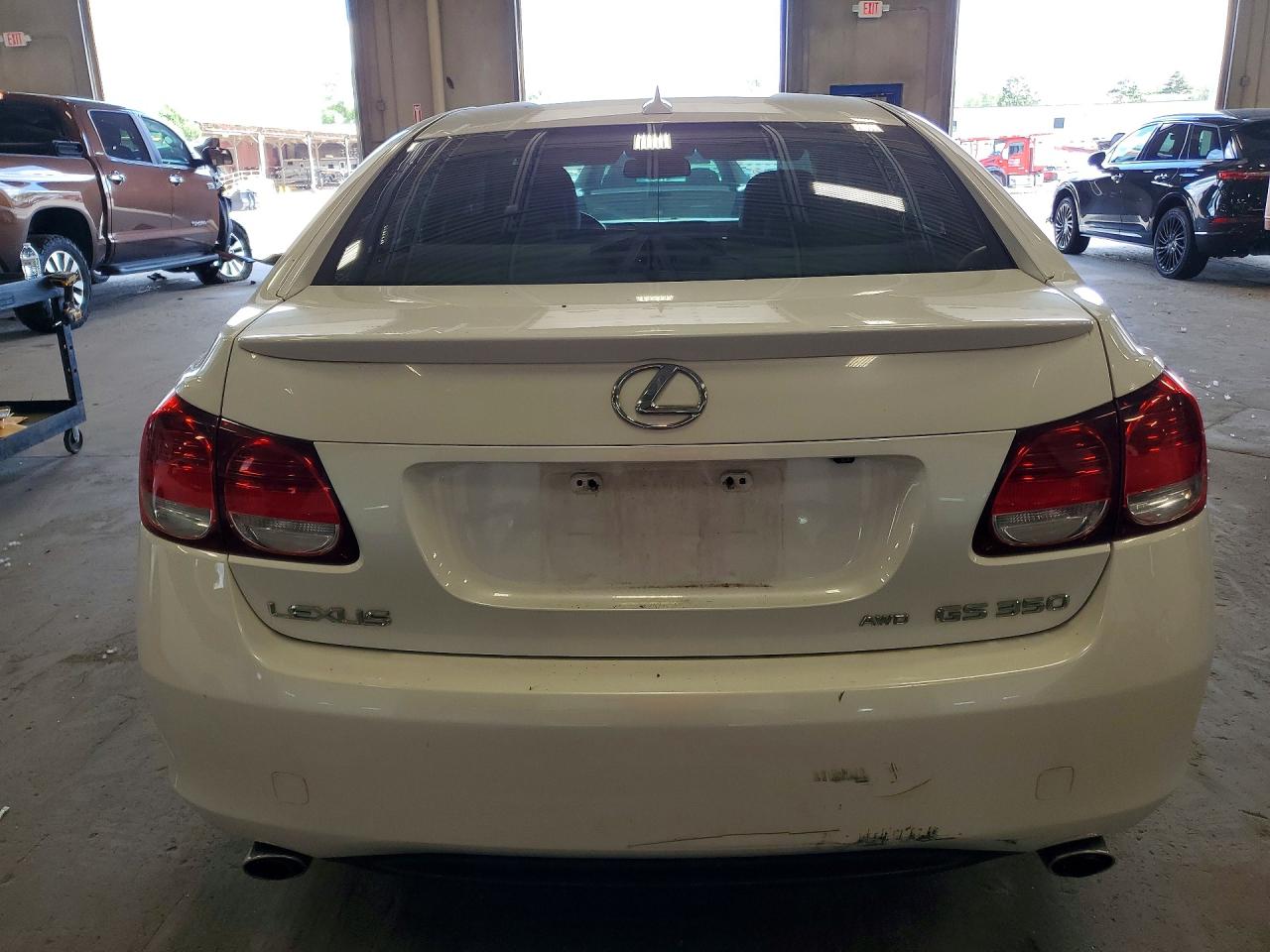 2007 Lexus Gs 350 White vin: JTHCE96S070004196