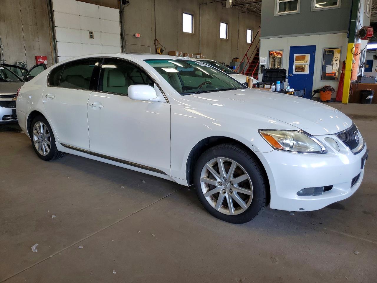 2007 Lexus Gs 350 White vin: JTHCE96S070004196