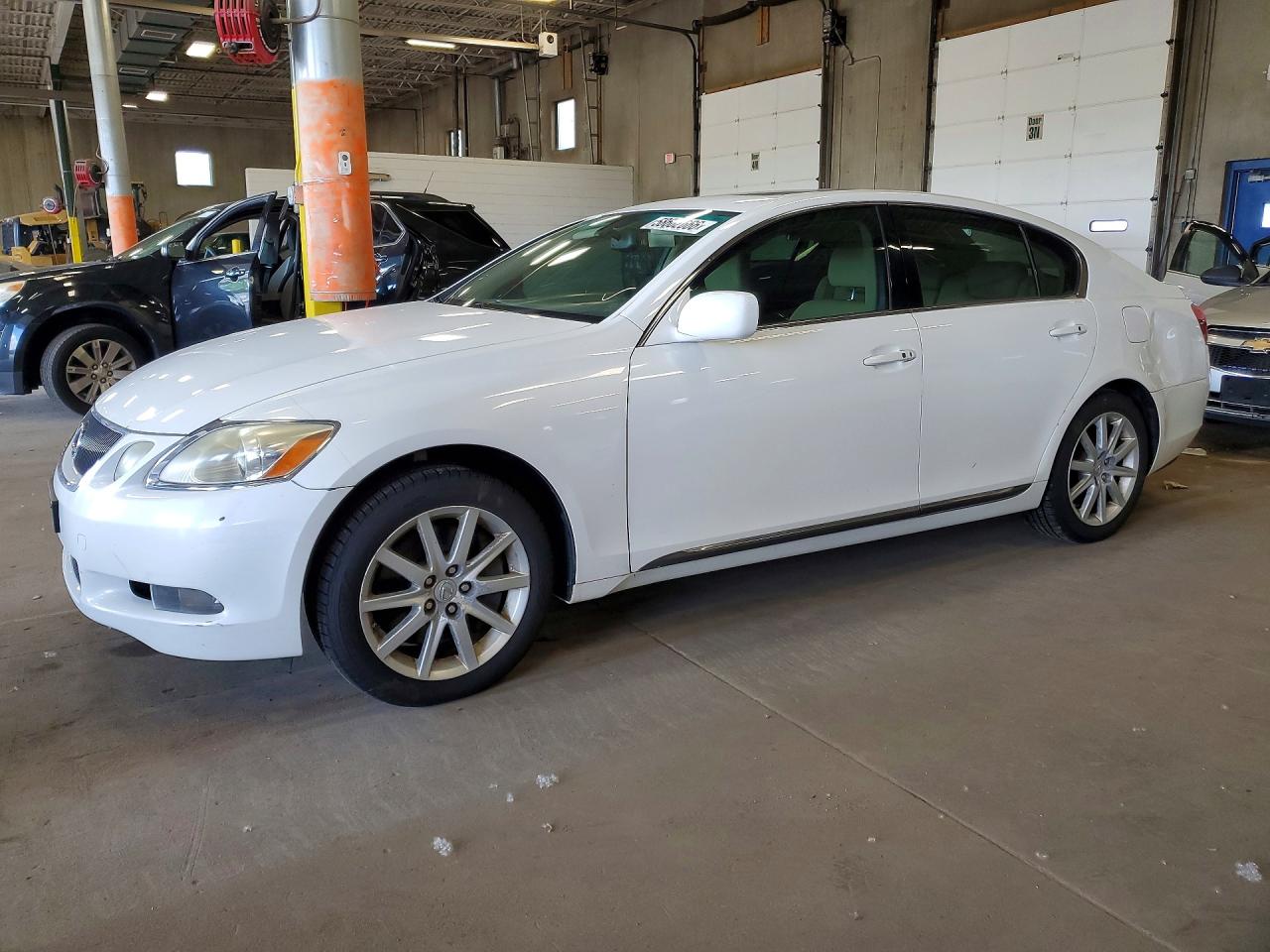 2007 Lexus Gs 350 White vin: JTHCE96S070004196