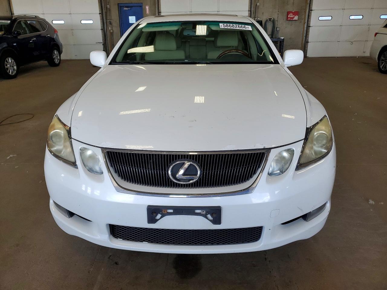 2007 Lexus Gs 350 White vin: JTHCE96S070004196