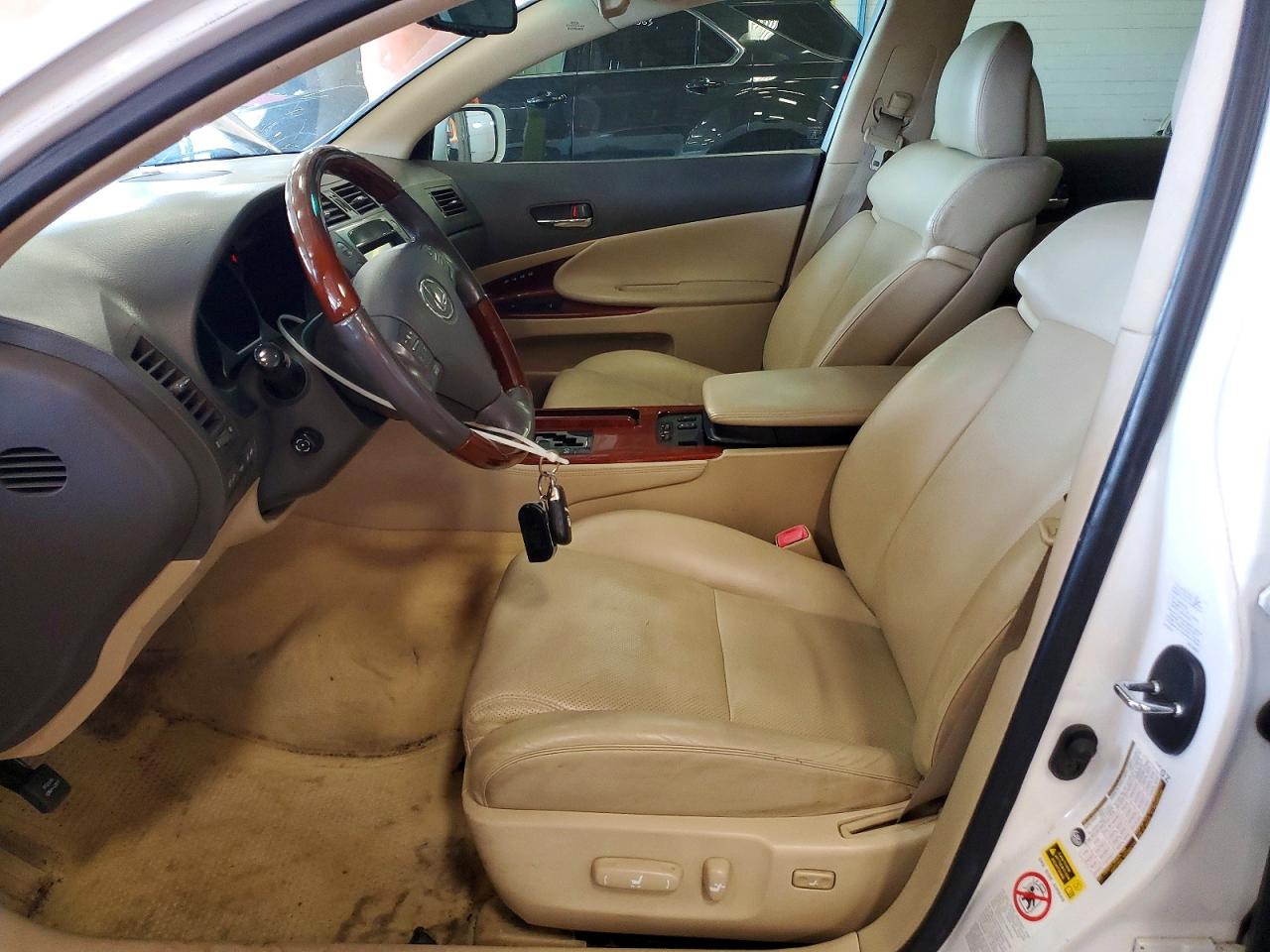 2007 Lexus Gs 350 White vin: JTHCE96S070004196