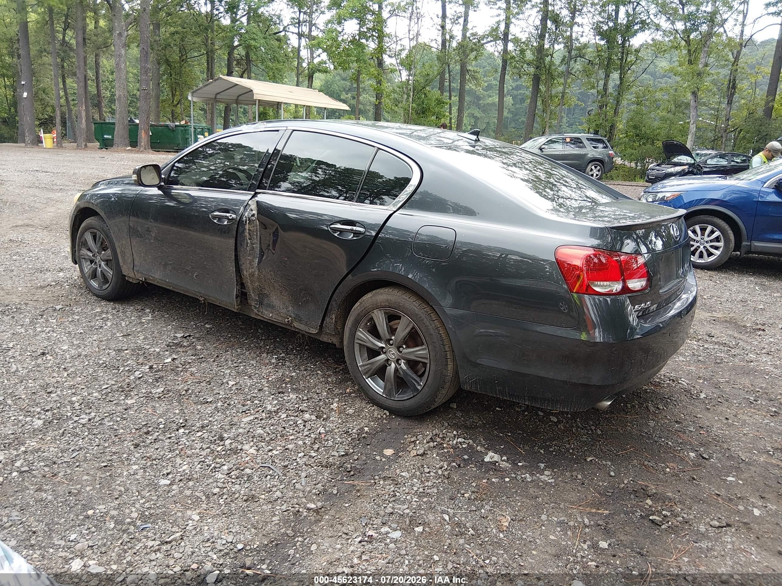 2008 Lexus Gs 350   Gray vin: JTHCE96S080015538