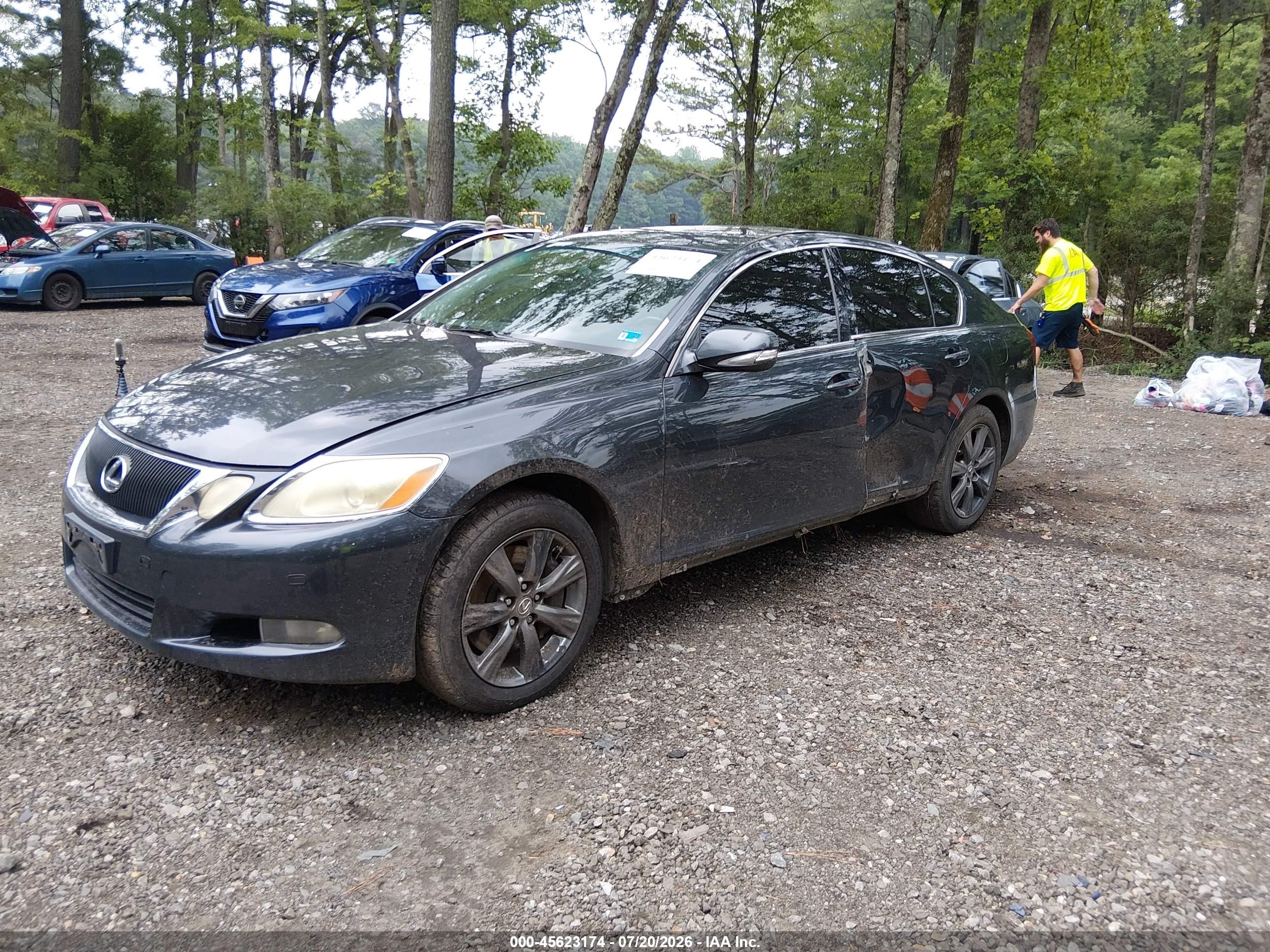 2008 Lexus Gs 350   Gray vin: JTHCE96S080015538
