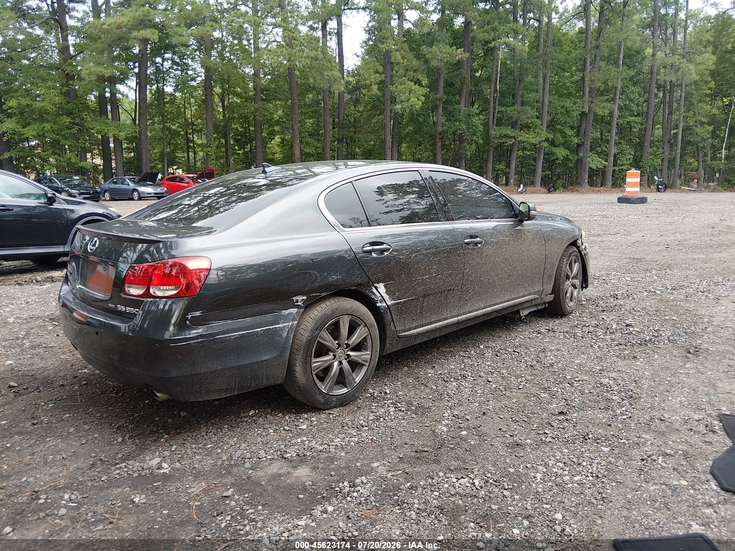 2008 Lexus Gs 350   Gray vin: JTHCE96S080015538