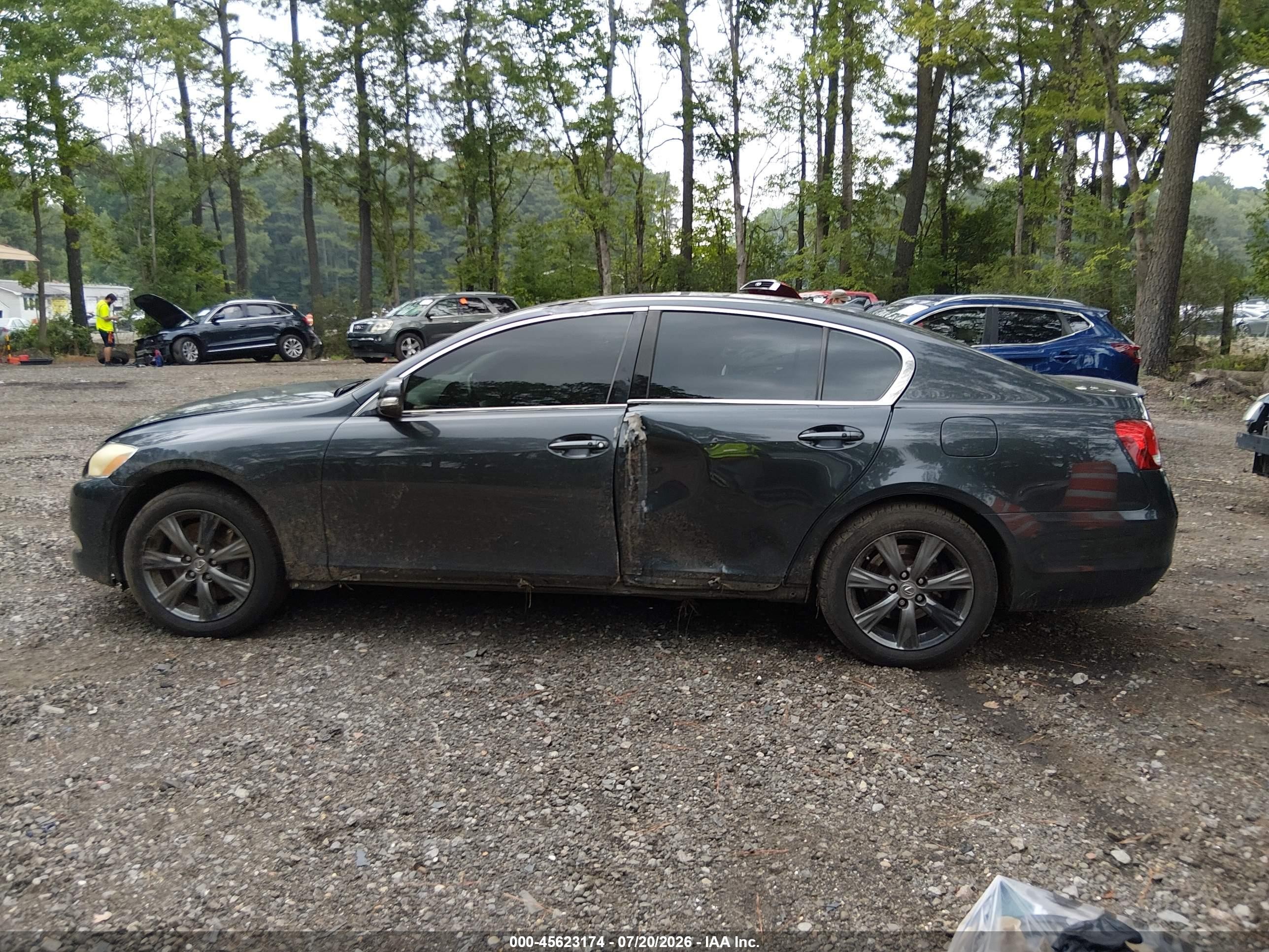2008 Lexus Gs 350   Gray vin: JTHCE96S080015538