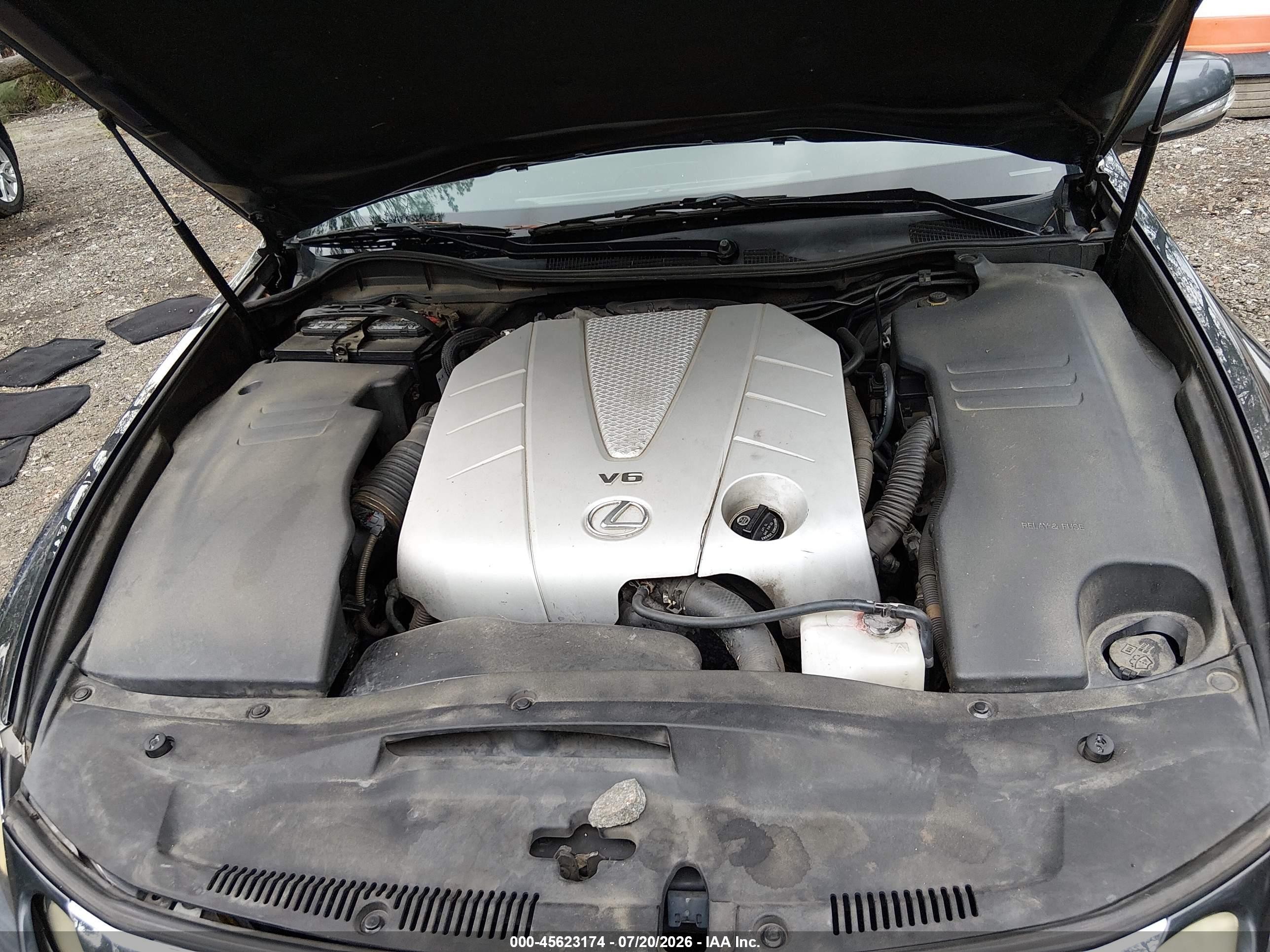 2008 Lexus Gs 350   Gray vin: JTHCE96S080015538