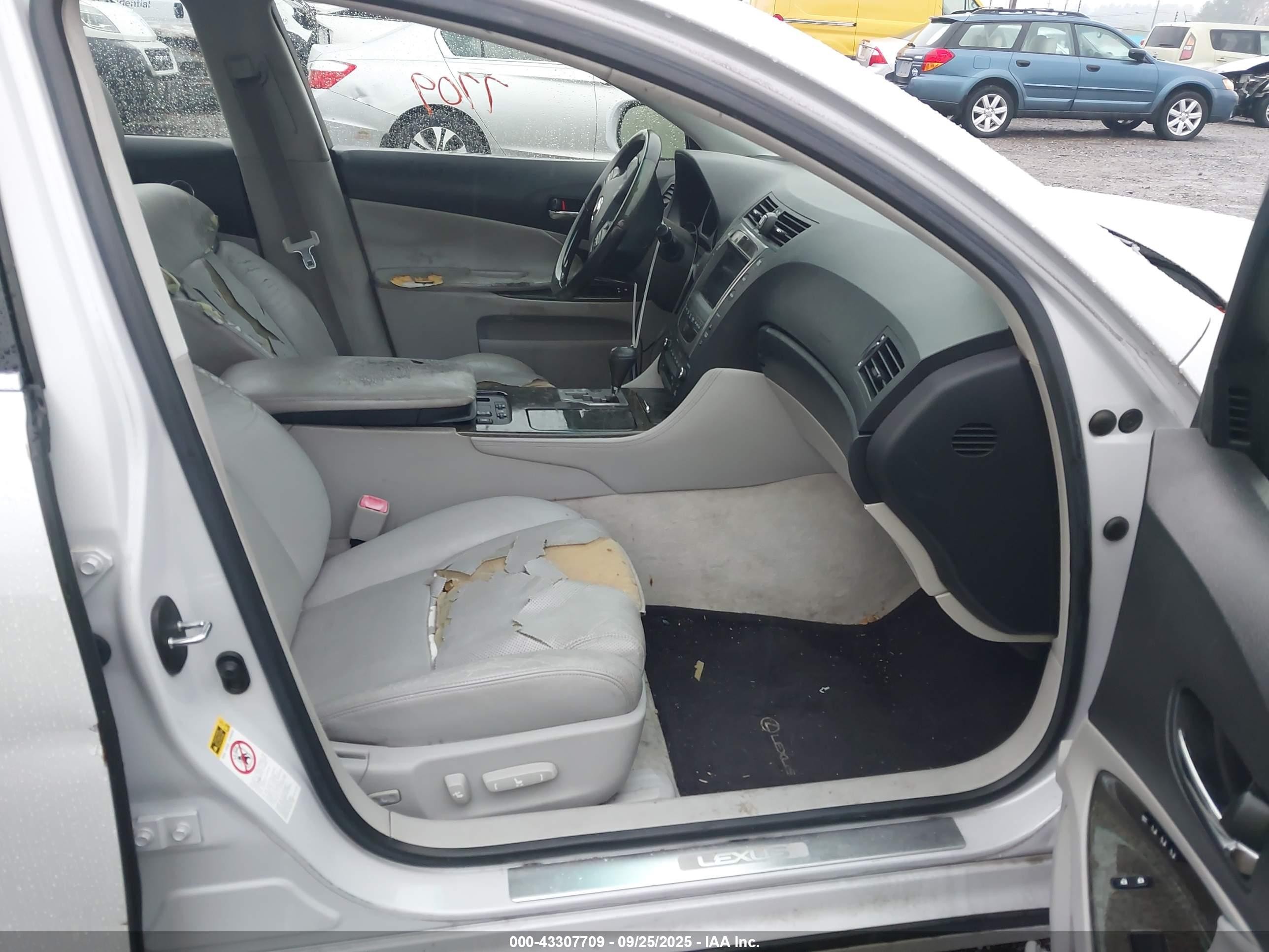 2008 Lexus Gs 350   White vin: JTHCE96S080020366