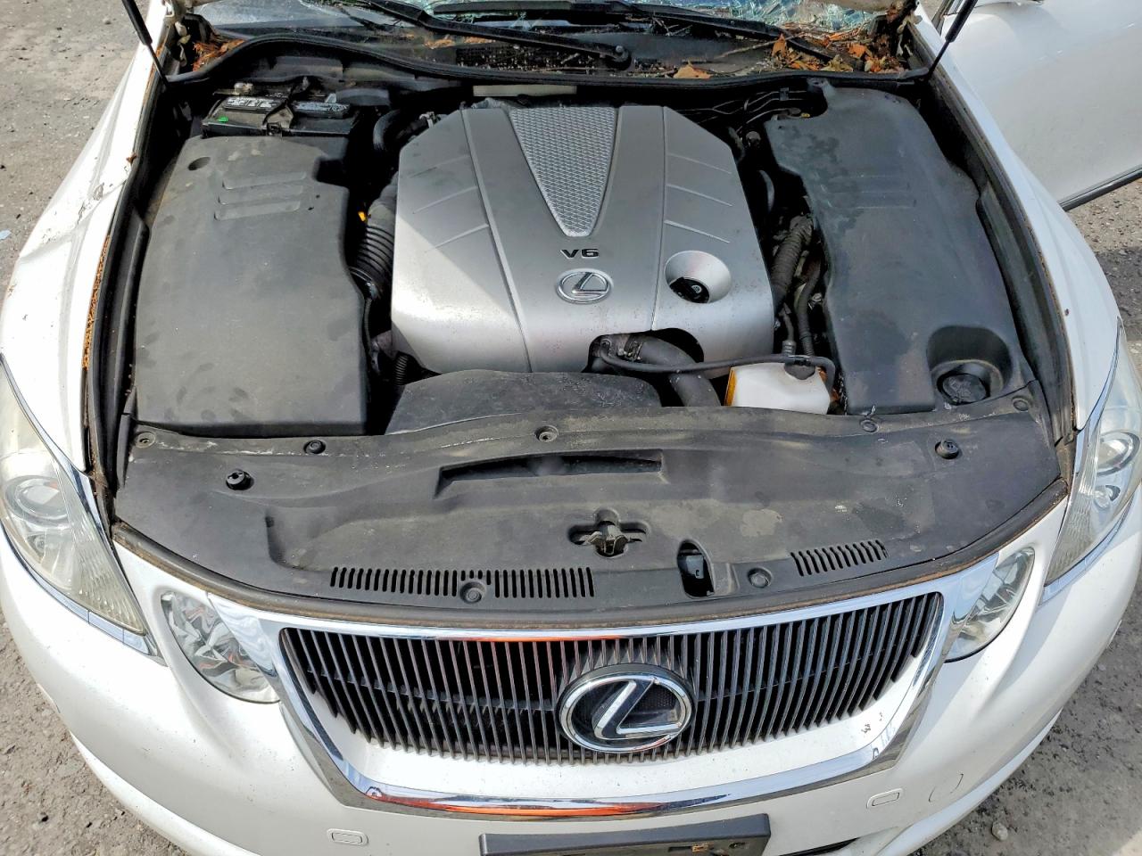 2009 Lexus Gs 350 White vin: JTHCE96S090022149