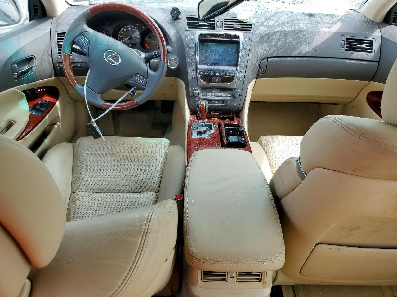 2009 Lexus Gs 350 White vin: JTHCE96S090022149