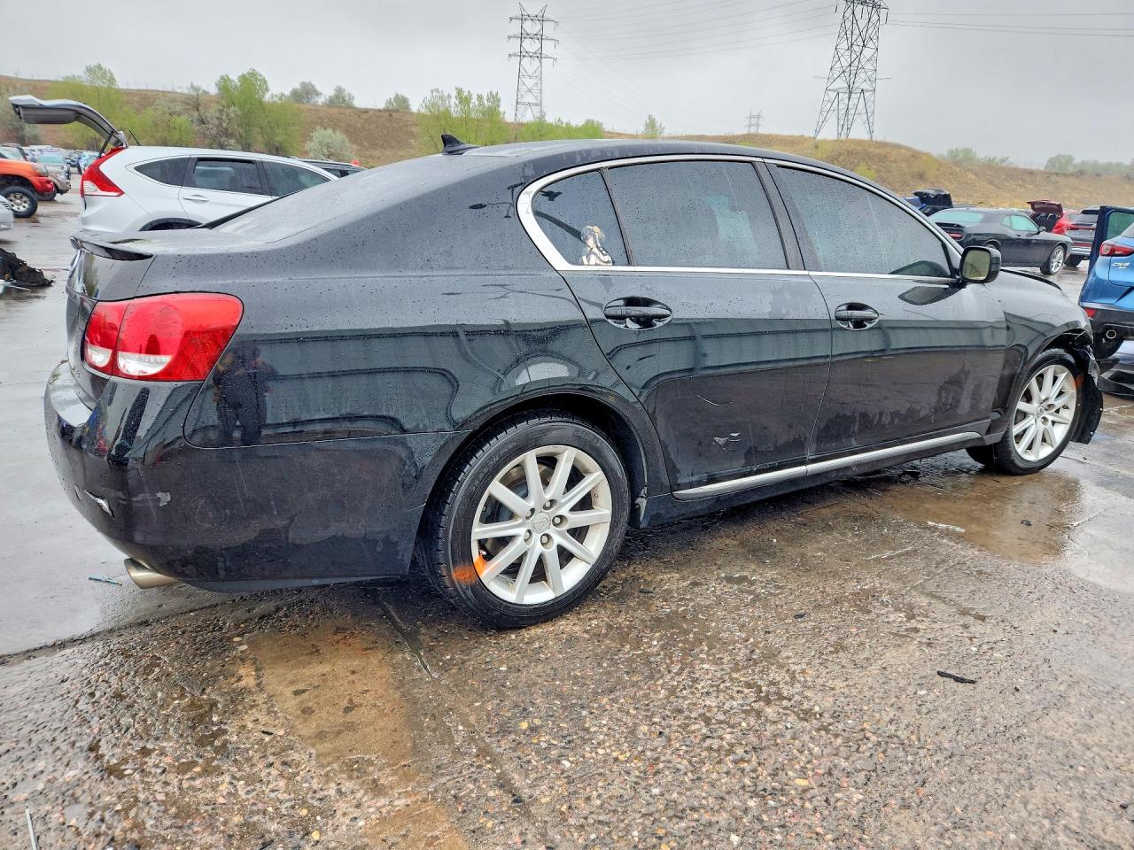 2007 Lexus Gs 350 Black vin: JTHCE96S170006457