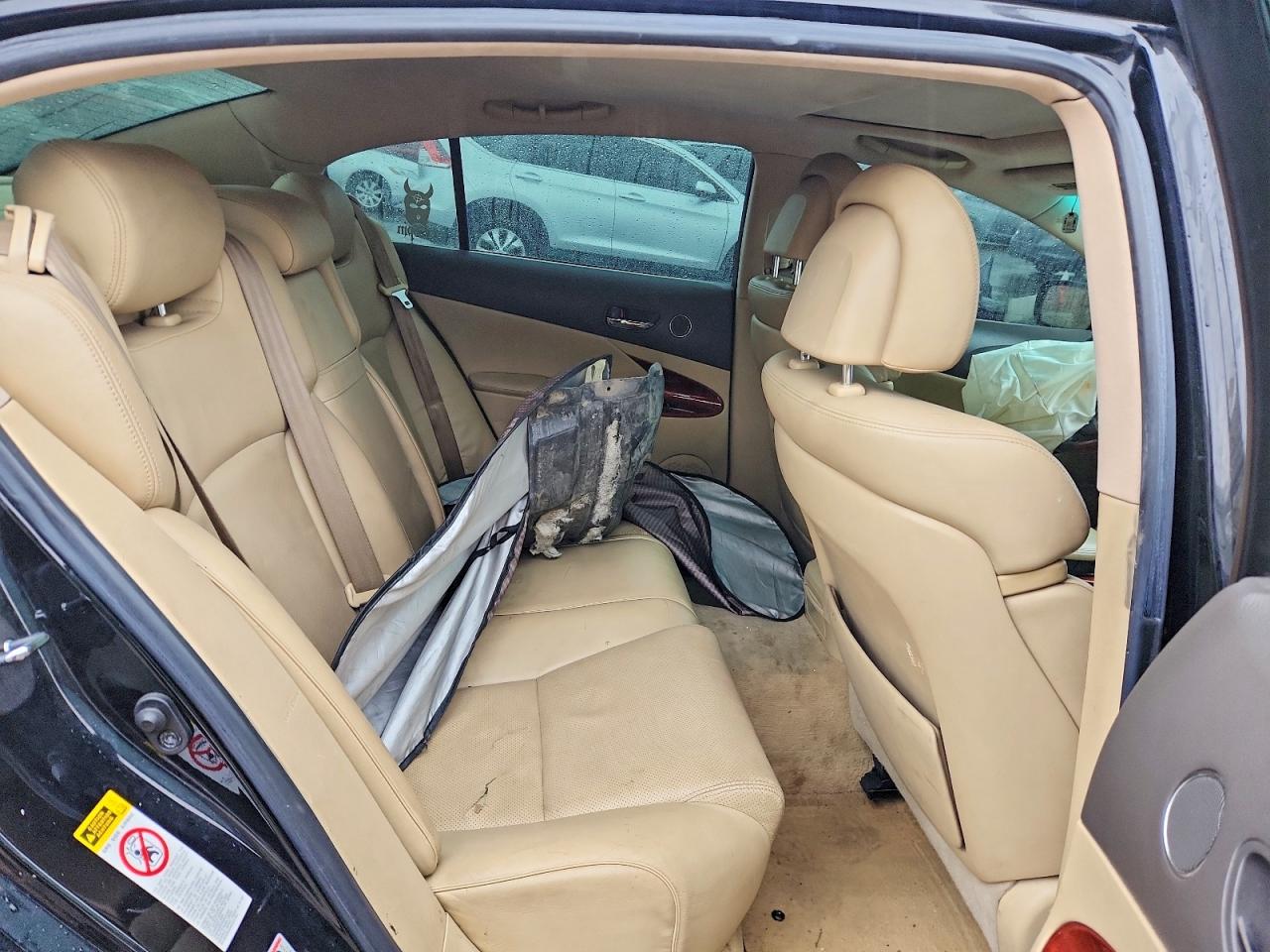 2007 Lexus Gs 350 Black vin: JTHCE96S170006457