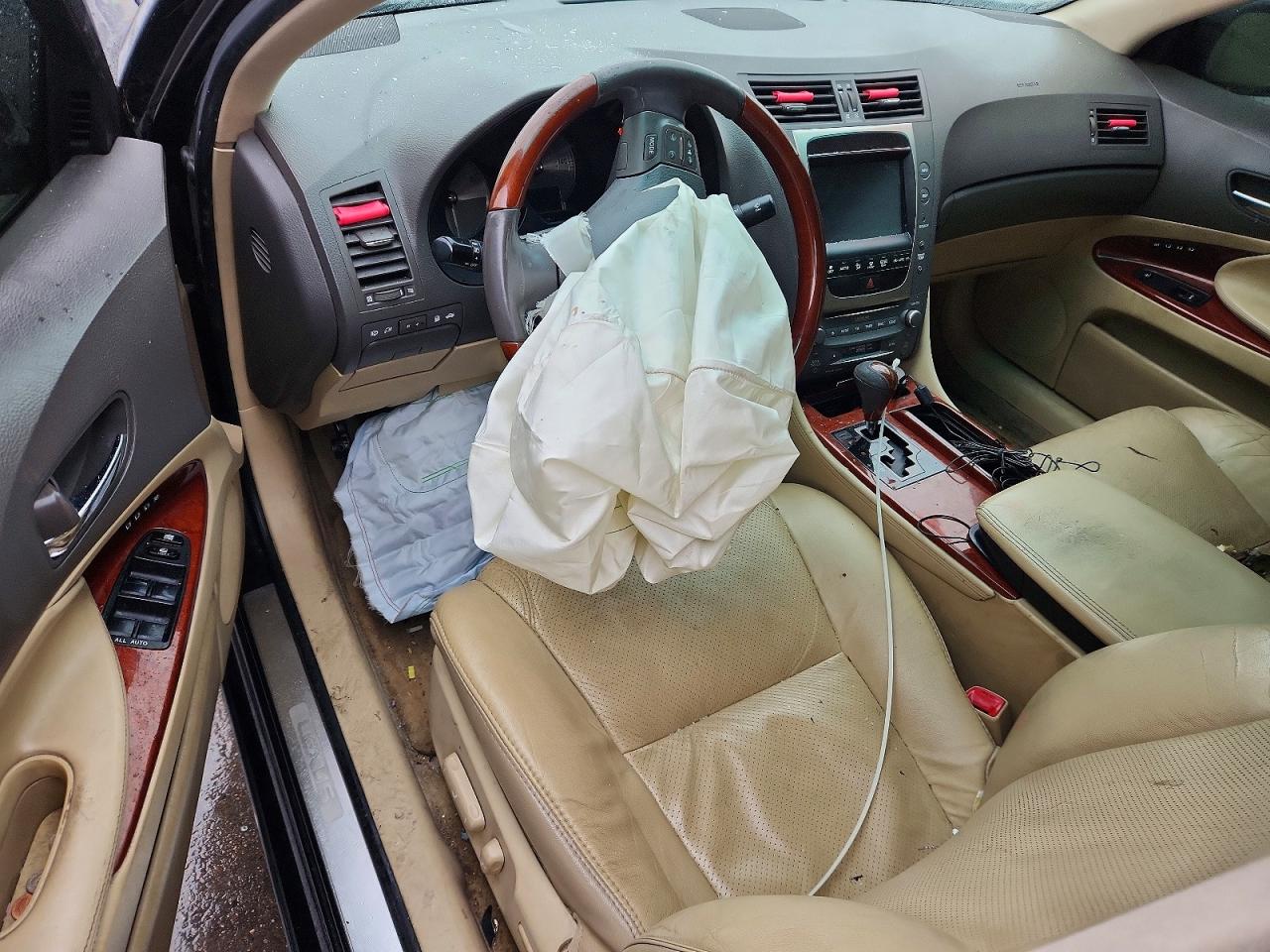 2007 Lexus Gs 350 Black vin: JTHCE96S170006457