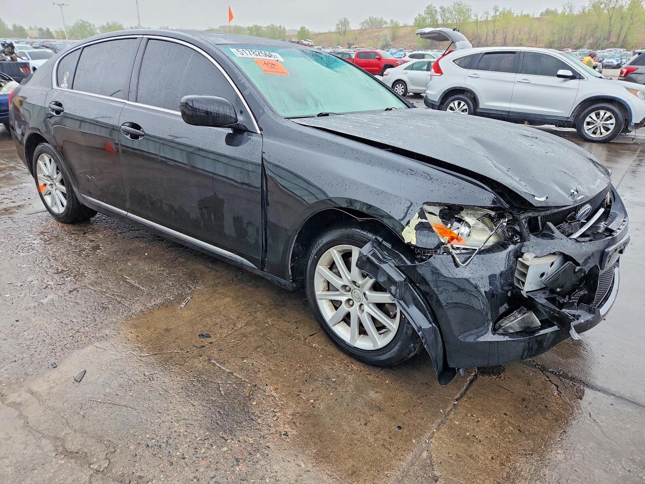 2007 Lexus Gs 350 Black vin: JTHCE96S170006457