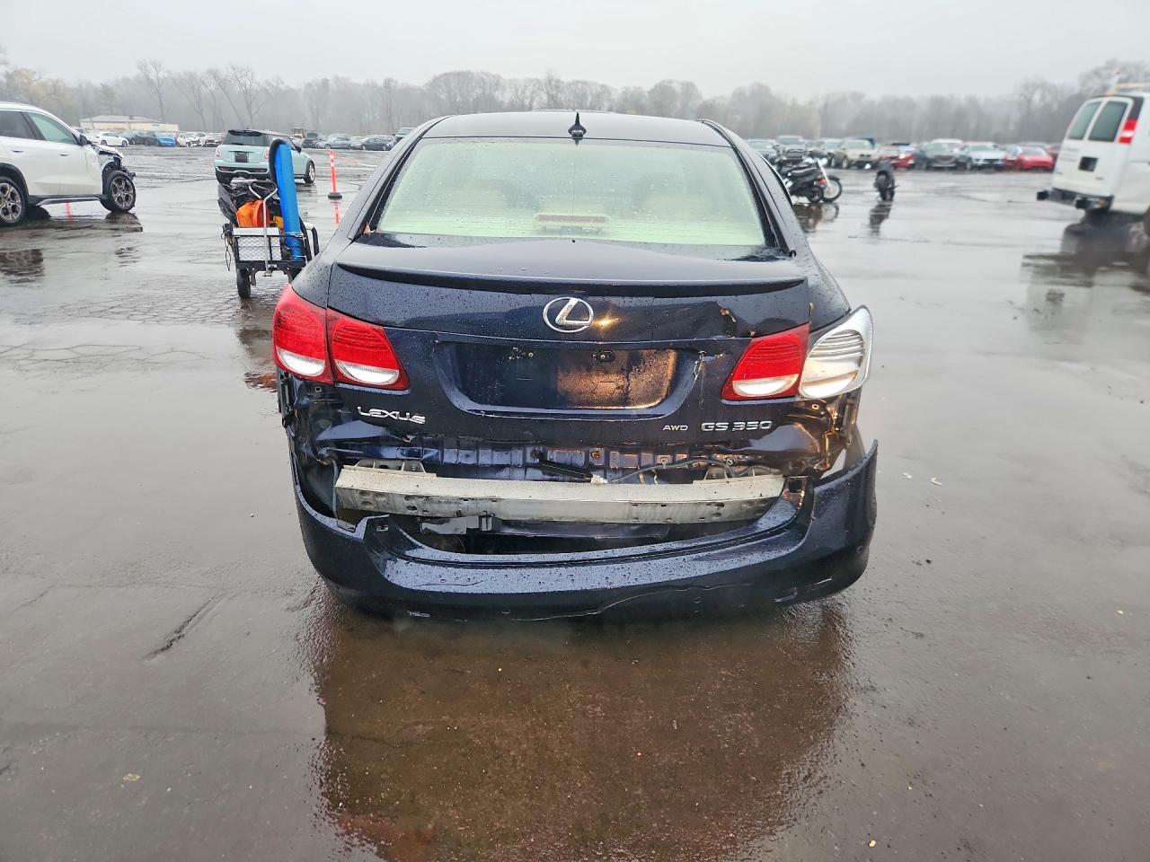 2008 Lexus Gs 350 Base Blue vin: JTHCE96S180016049