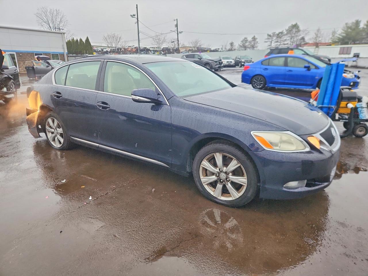 2008 Lexus Gs 350 Base Blue vin: JTHCE96S180016049