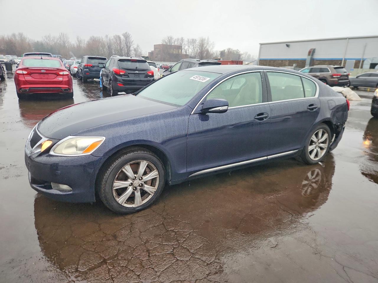 2008 Lexus Gs 350 Base Blue vin: JTHCE96S180016049