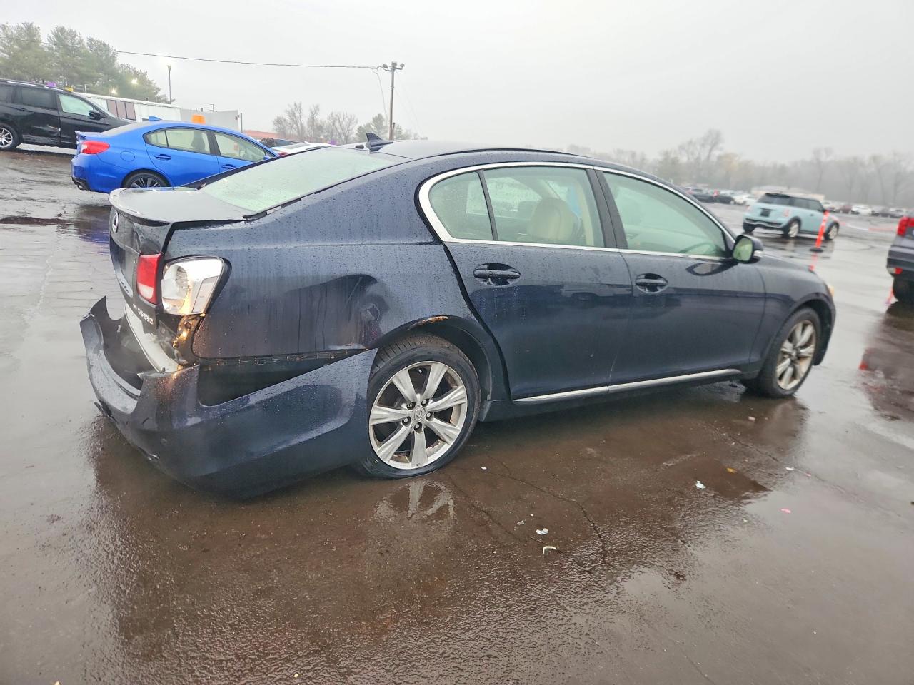 2008 Lexus Gs 350 Base Blue vin: JTHCE96S180016049