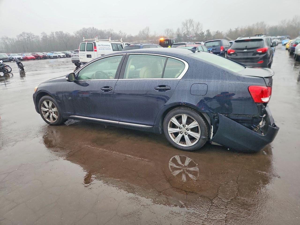 2008 Lexus Gs 350 Base Blue vin: JTHCE96S180016049