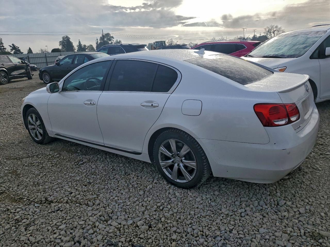 2008 Lexus Gs 350 White vin: JTHCE96S180016892