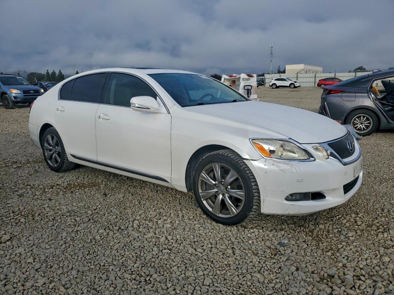 2008 Lexus Gs 350 White vin: JTHCE96S180016892