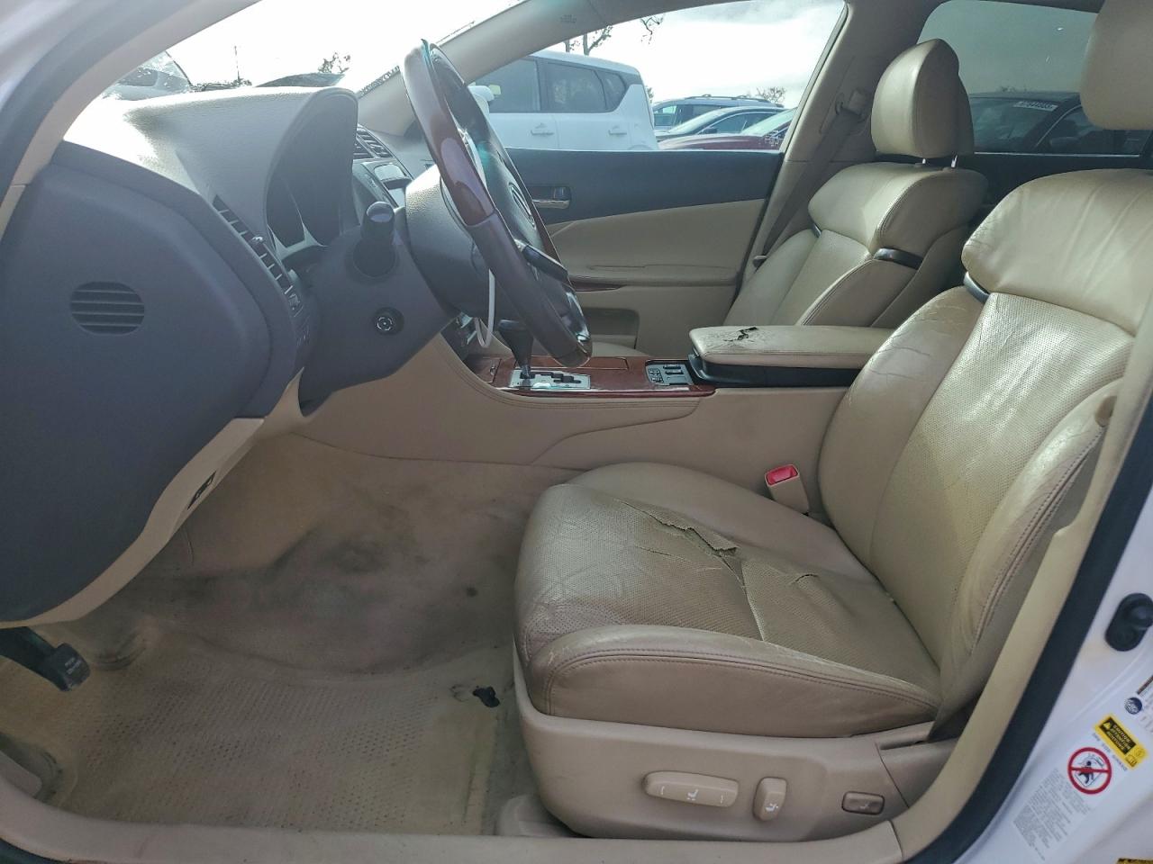 2008 Lexus Gs 350 White vin: JTHCE96S180016892