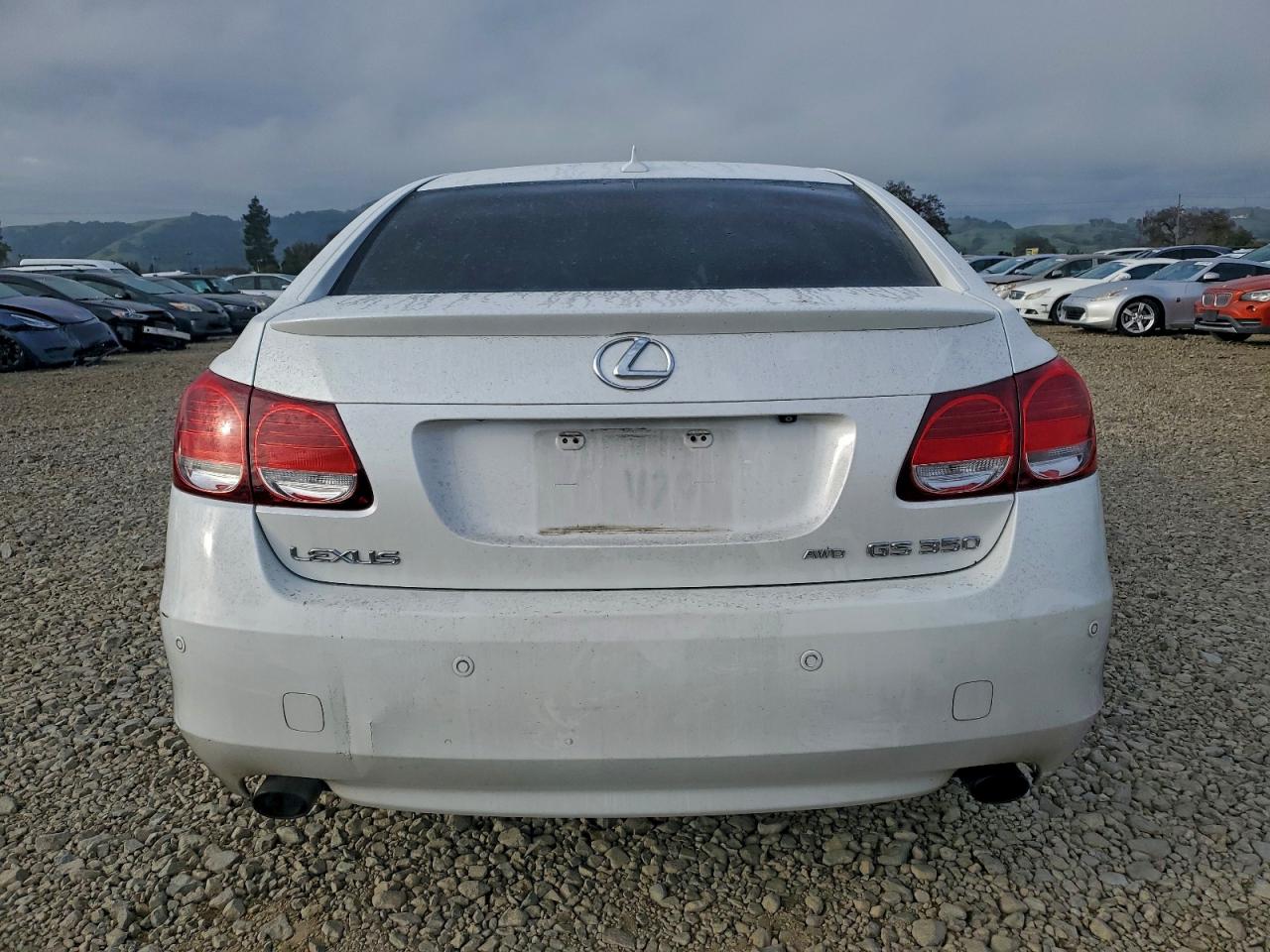 2008 Lexus Gs 350 White vin: JTHCE96S180016892