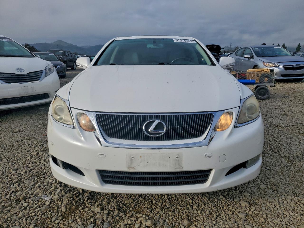 2008 Lexus Gs 350 White vin: JTHCE96S180016892