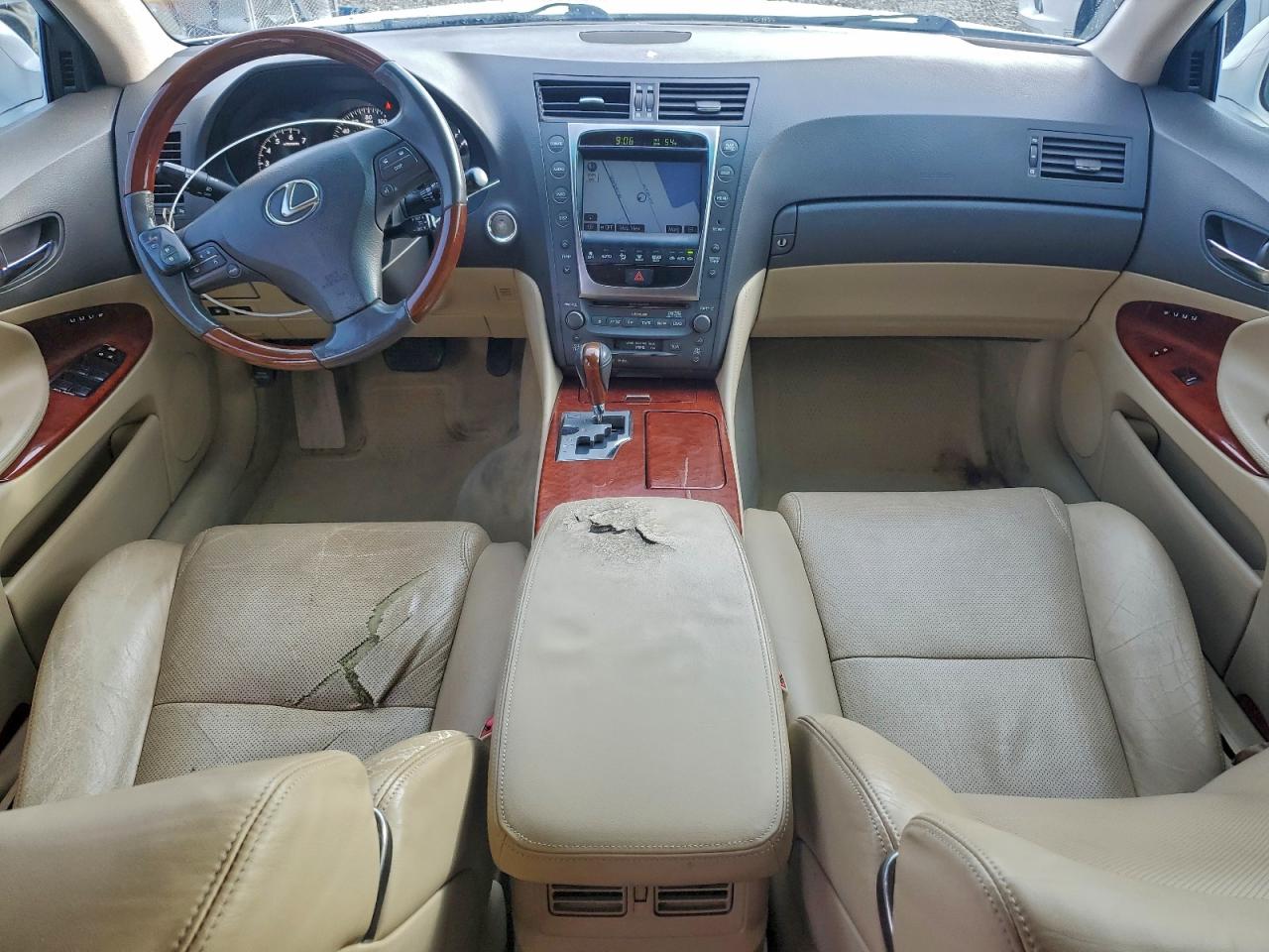 2008 Lexus Gs 350 White vin: JTHCE96S180016892