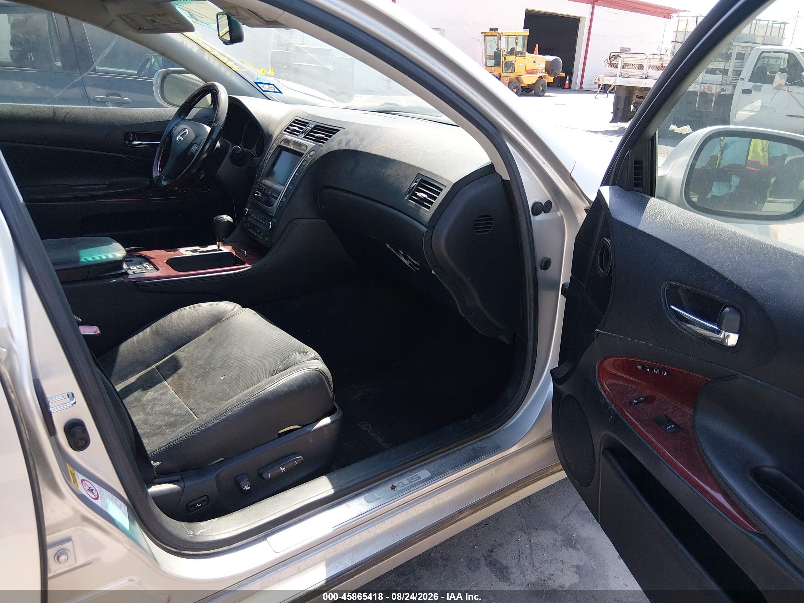 2008 Lexus Gs 350 Silver vin: JTHCE96S180020067