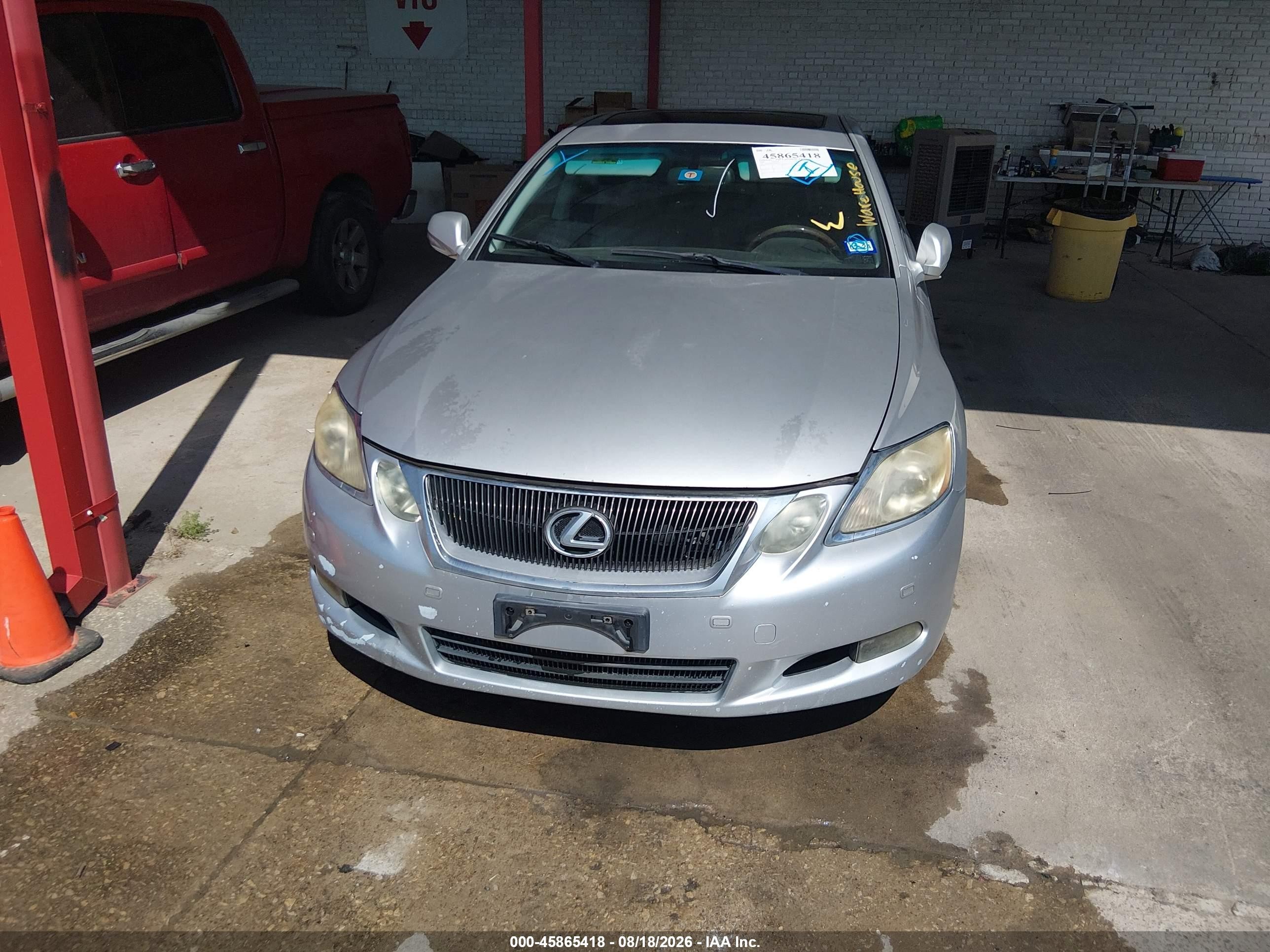 2008 Lexus Gs 350 Silver vin: JTHCE96S180020067