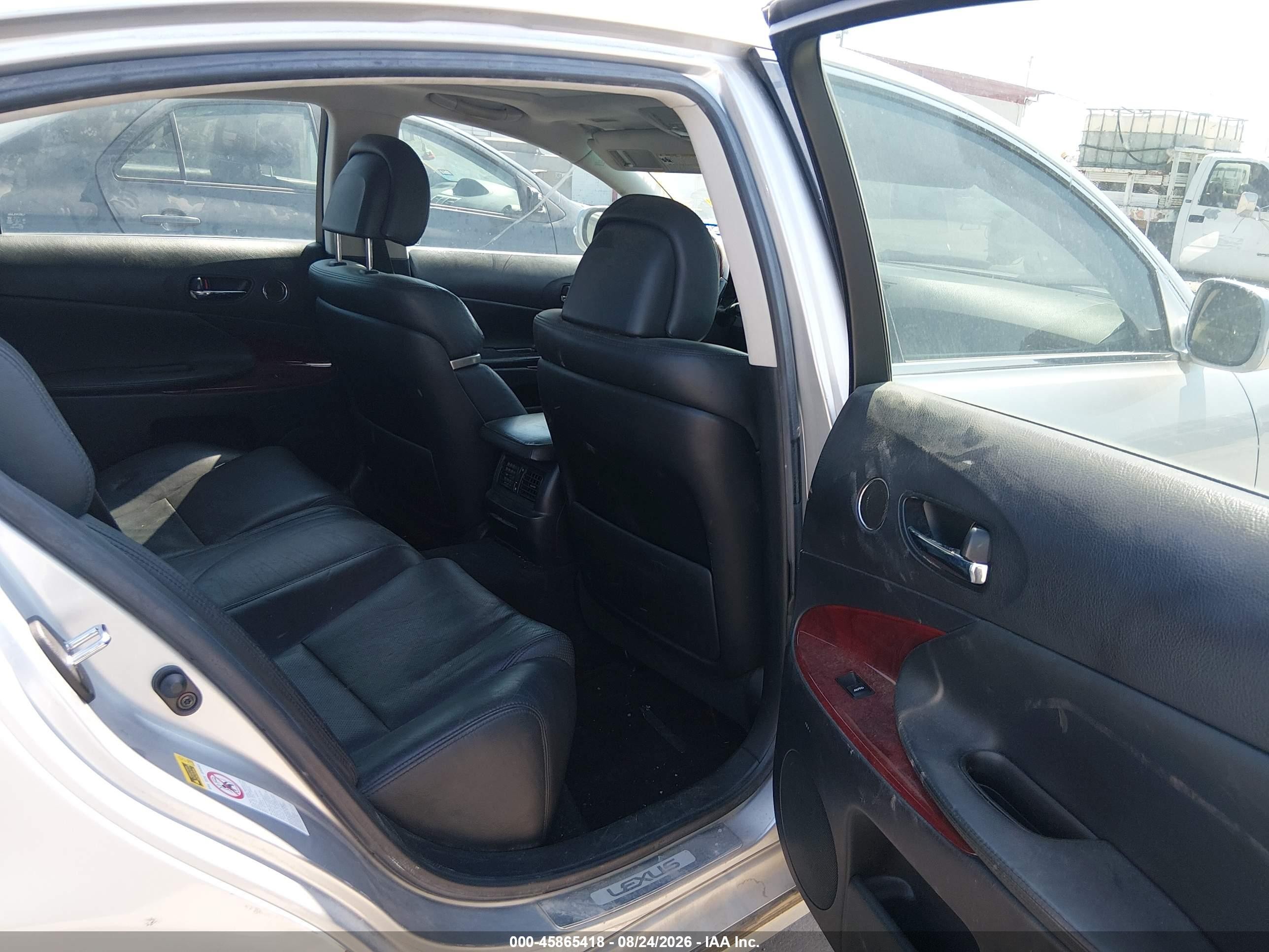 2008 Lexus Gs 350 Silver vin: JTHCE96S180020067