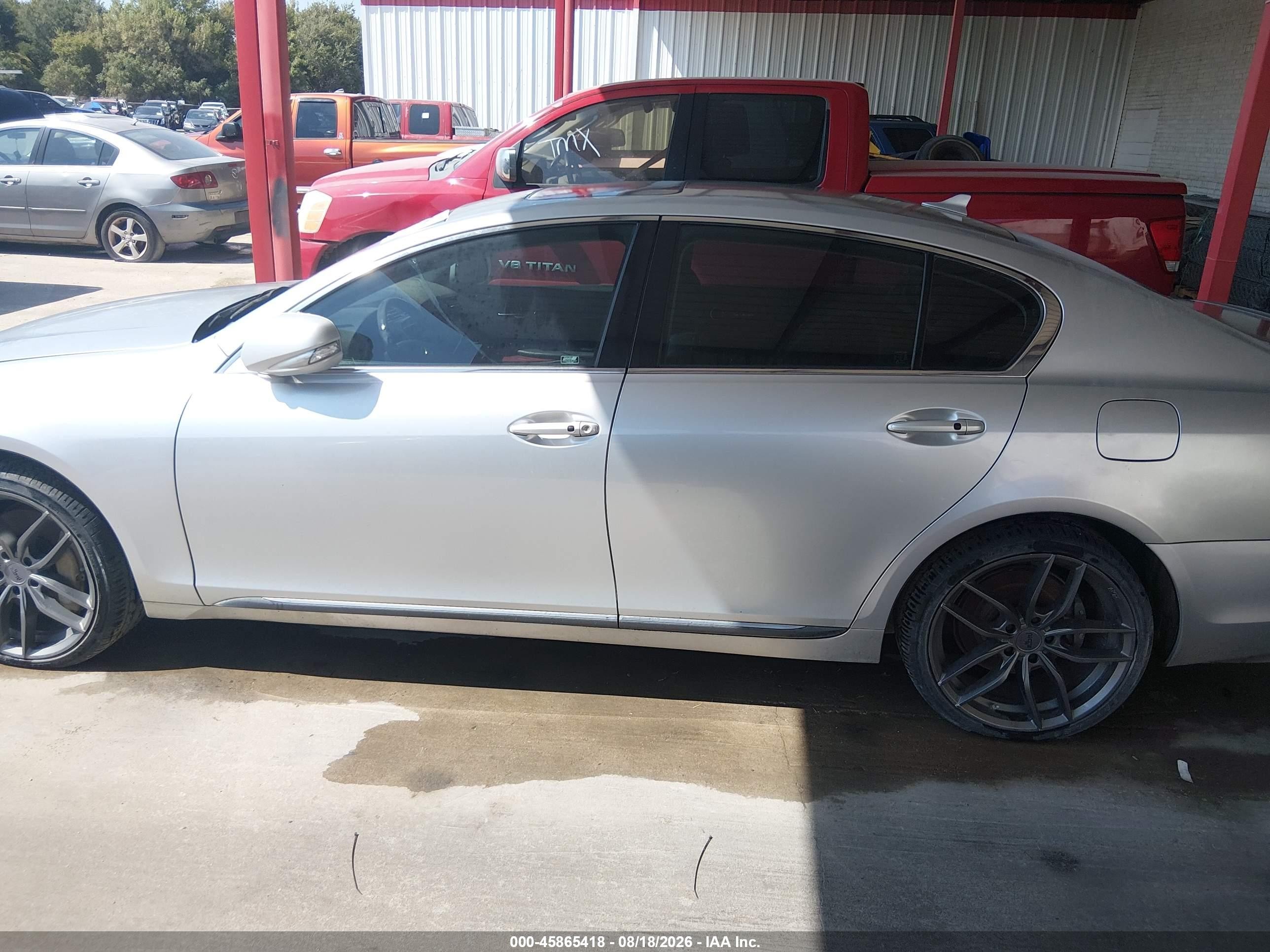 2008 Lexus Gs 350 Silver vin: JTHCE96S180020067