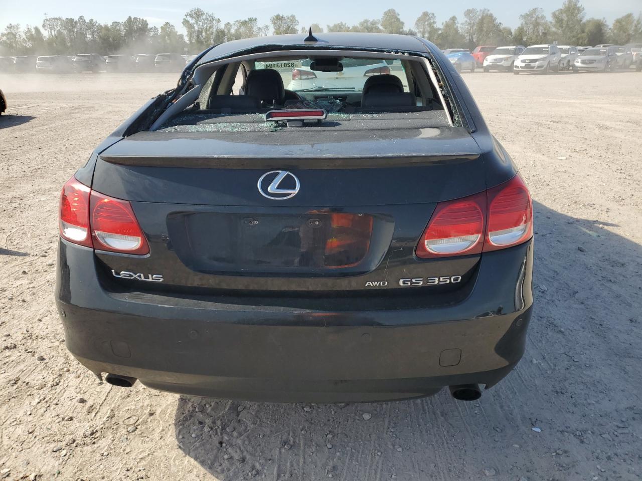 2008 Lexus Gs 350 Black vin: JTHCE96S180021073