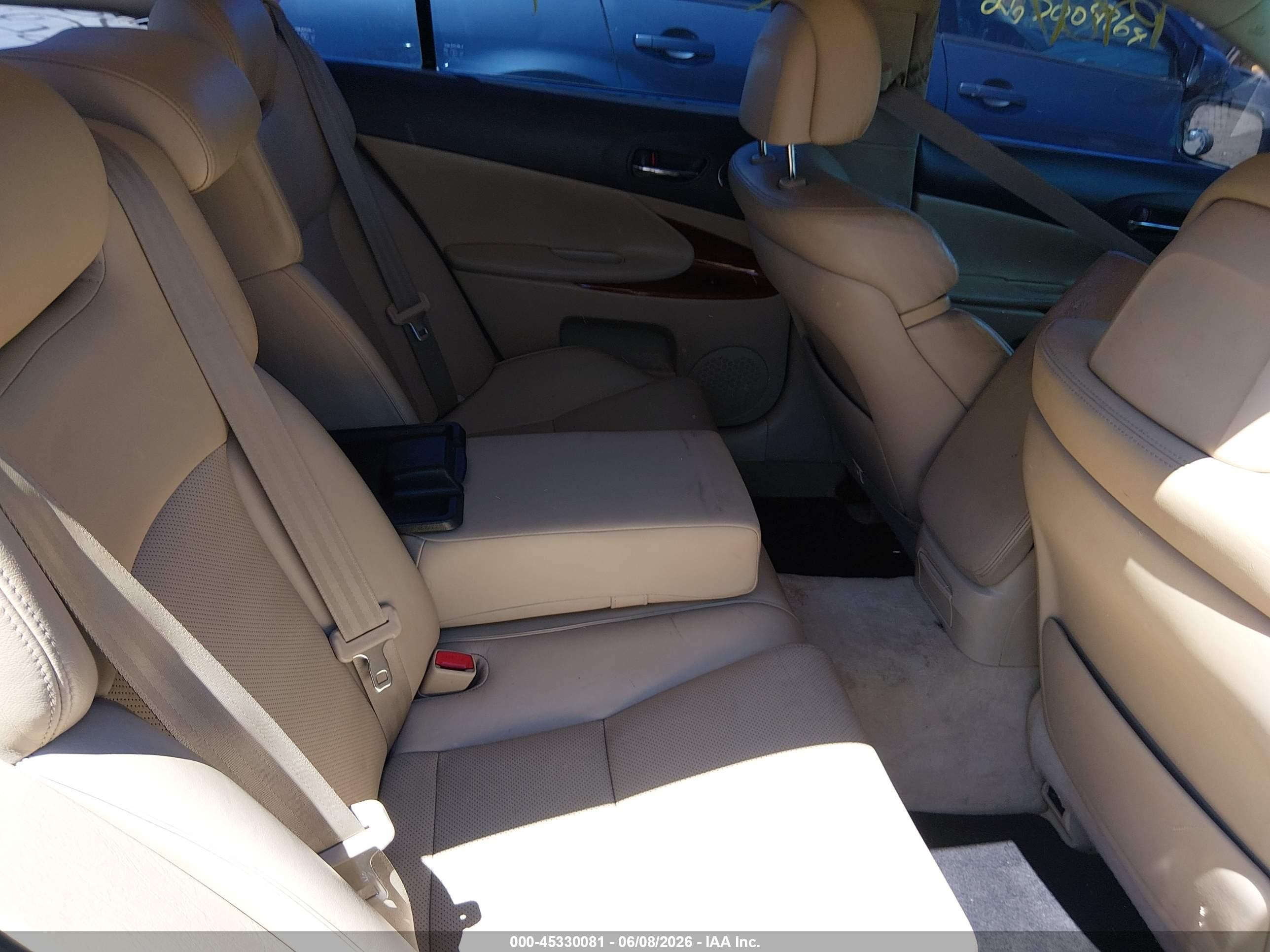 2007 Lexus Gs 350   Black vin: JTHCE96S270009349
