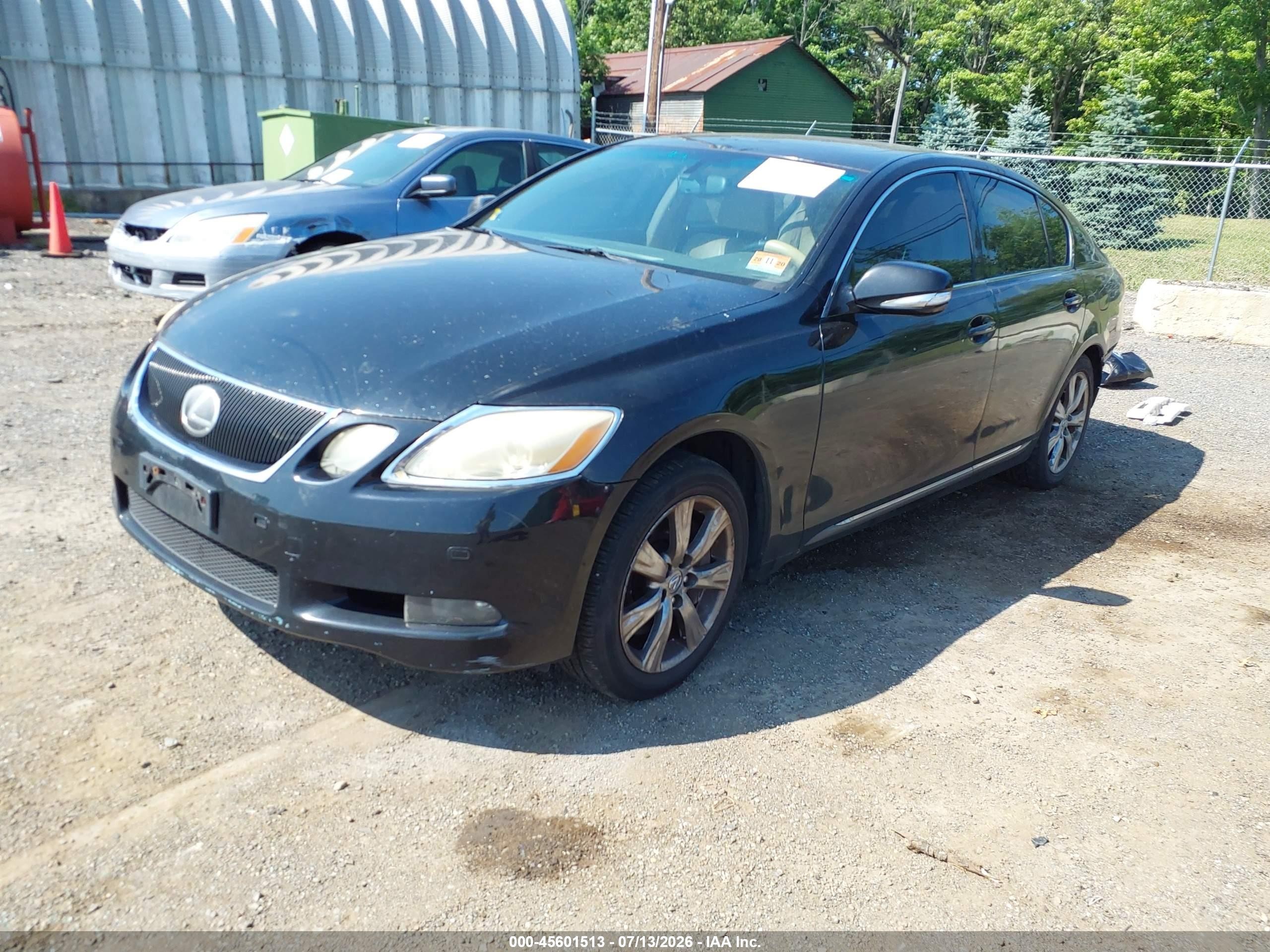 2008 Lexus Gs 350 Black vin: JTHCE96S280017971