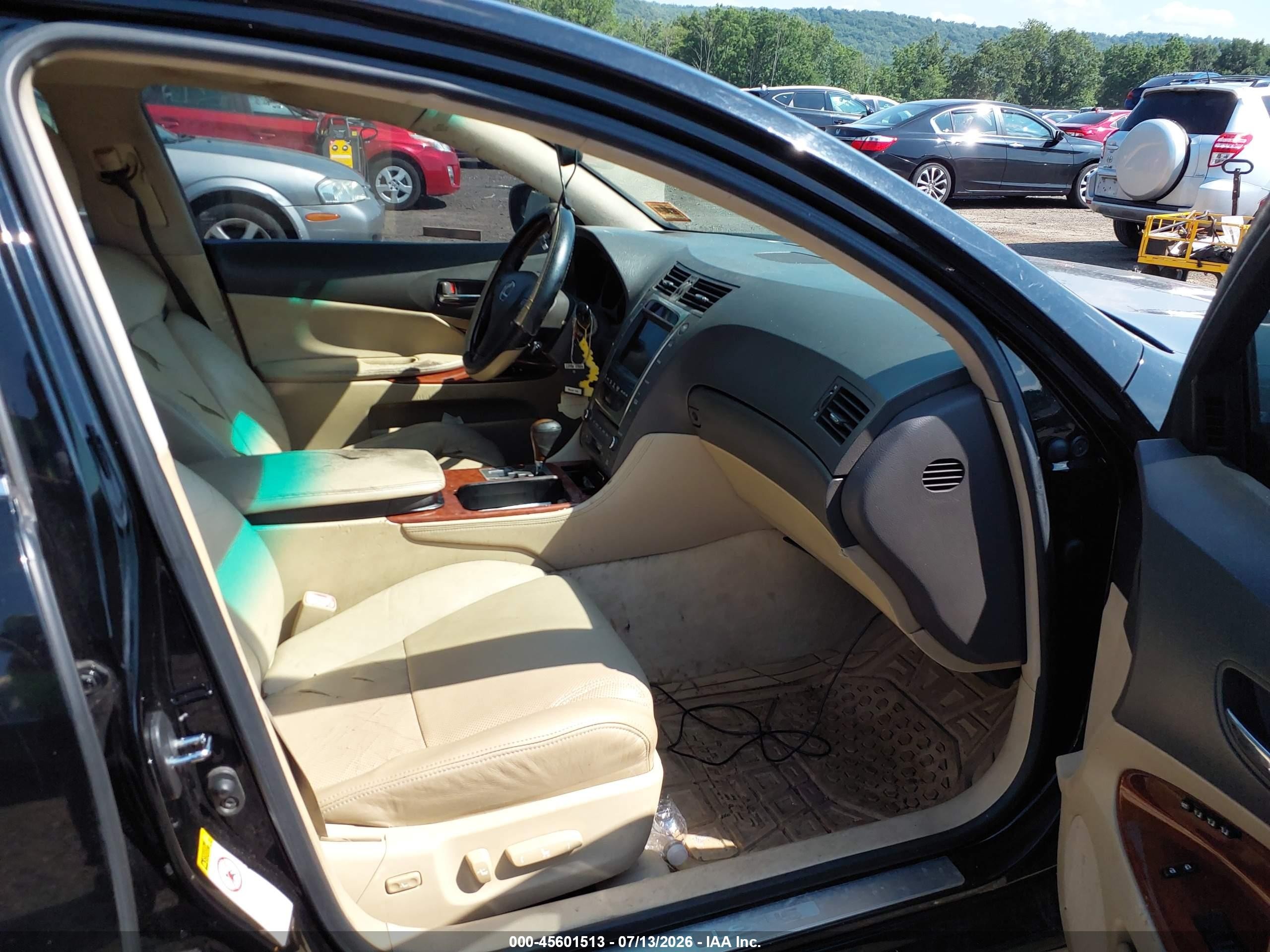 2008 Lexus Gs 350 Black vin: JTHCE96S280017971