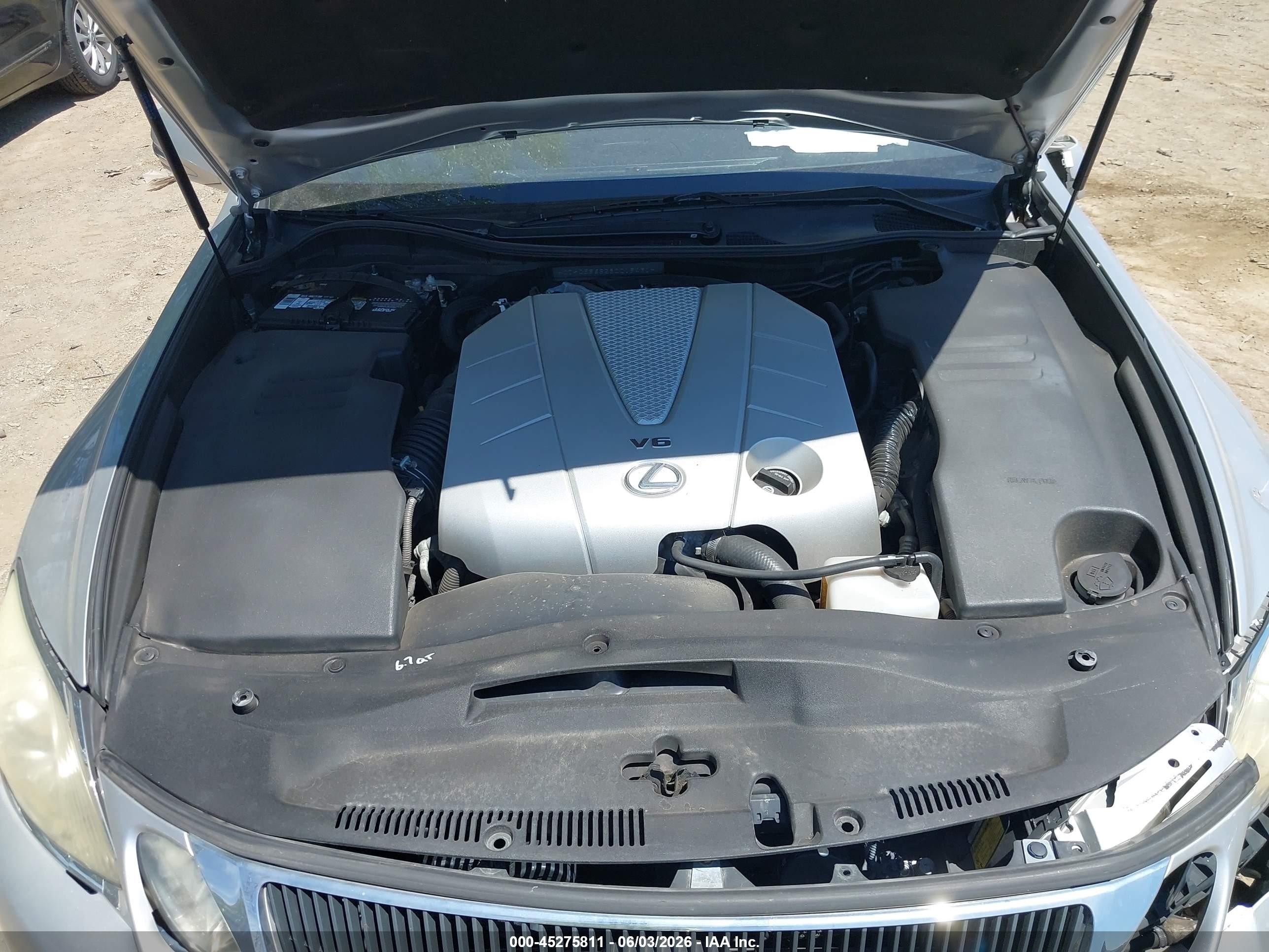 2008 Lexus Gs 350   Silver vin: JTHCE96S280019431