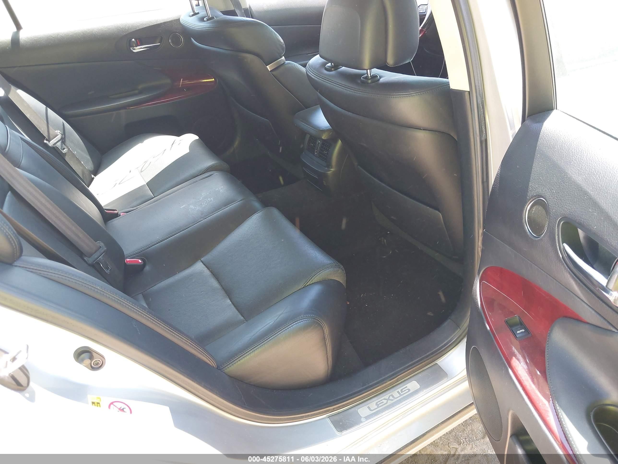 2008 Lexus Gs 350   Silver vin: JTHCE96S280019431