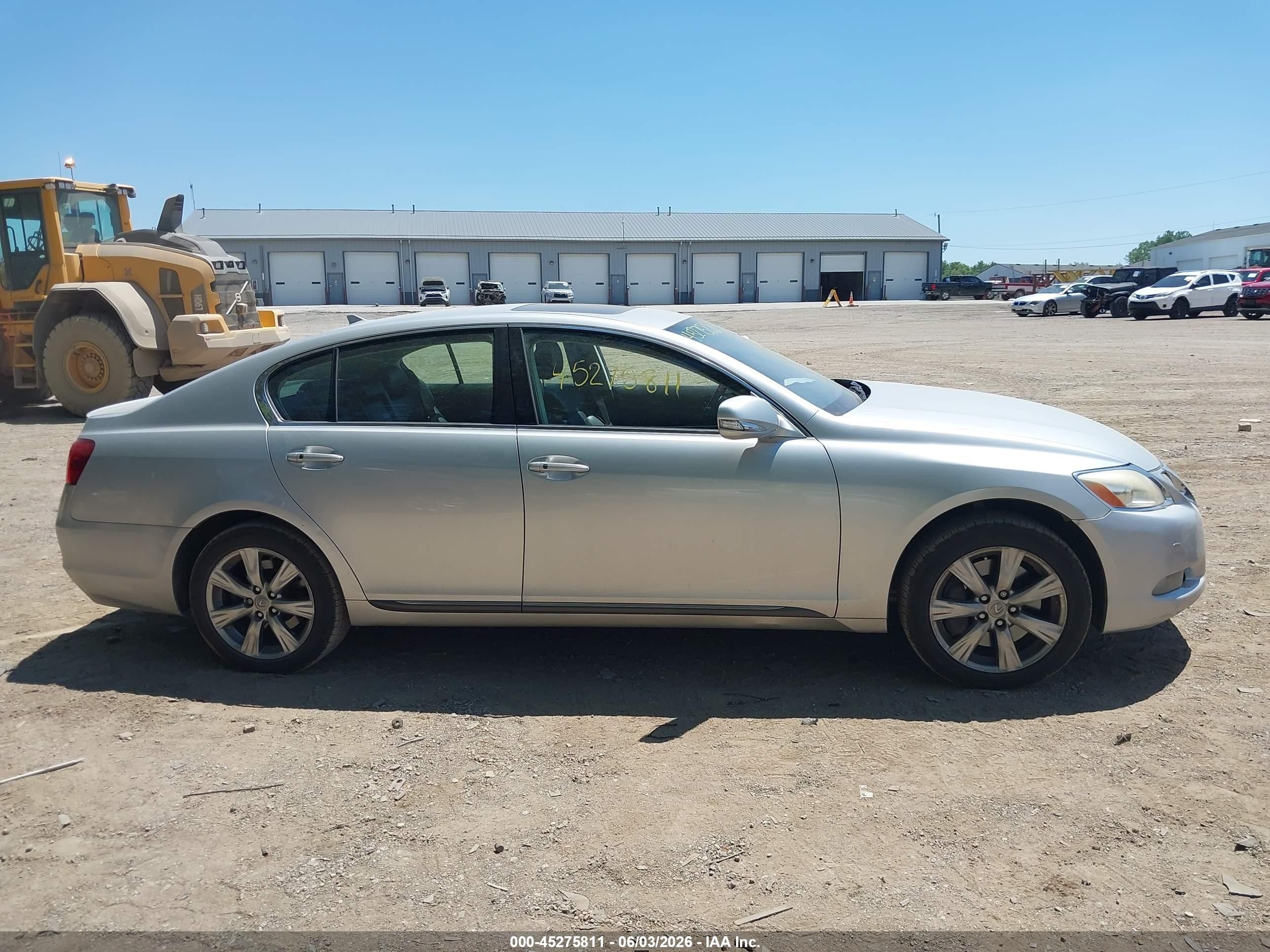 2008 Lexus Gs 350   Silver vin: JTHCE96S280019431
