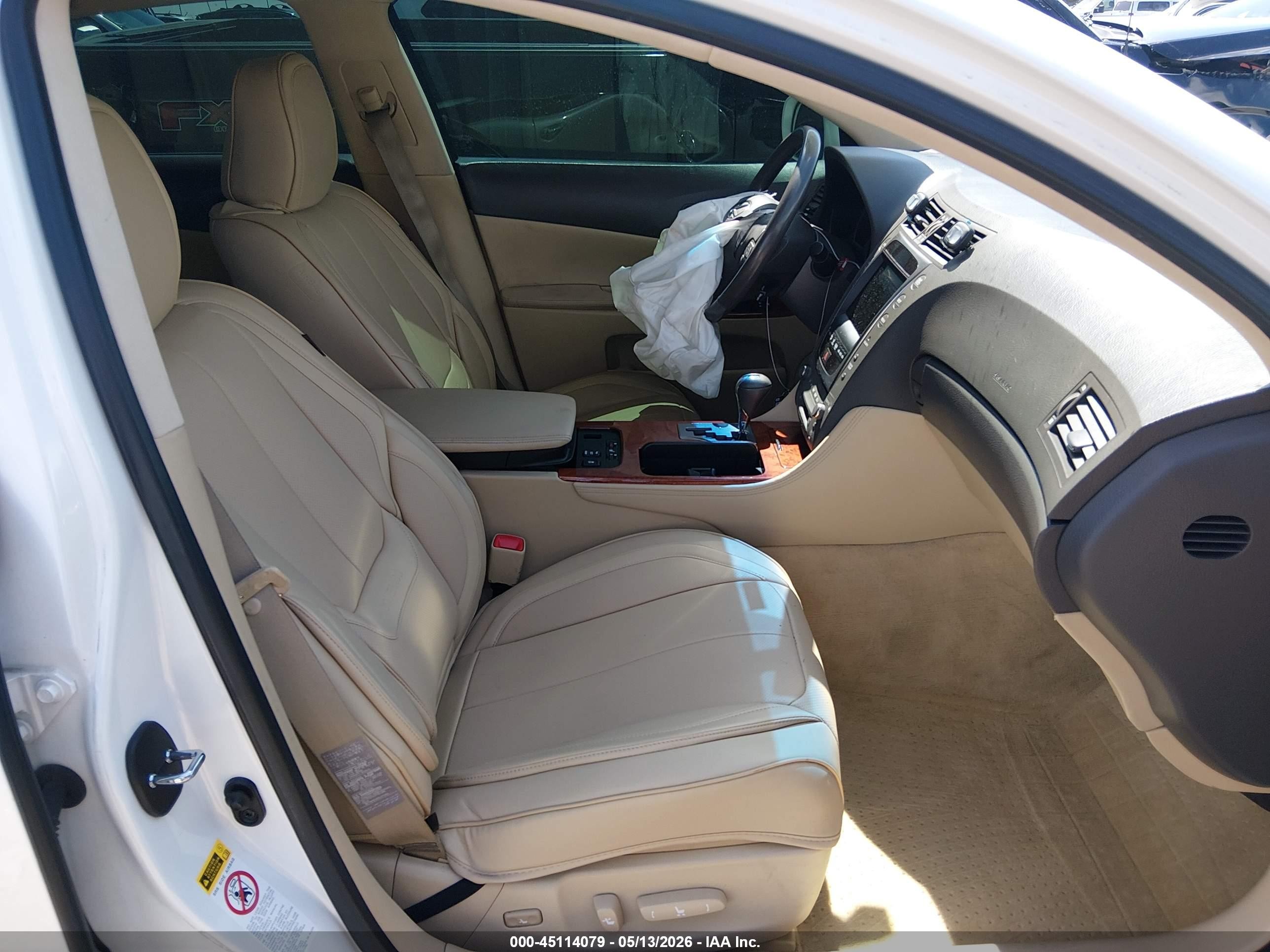 2008 Lexus Gs 350   White vin: JTHCE96S280019946