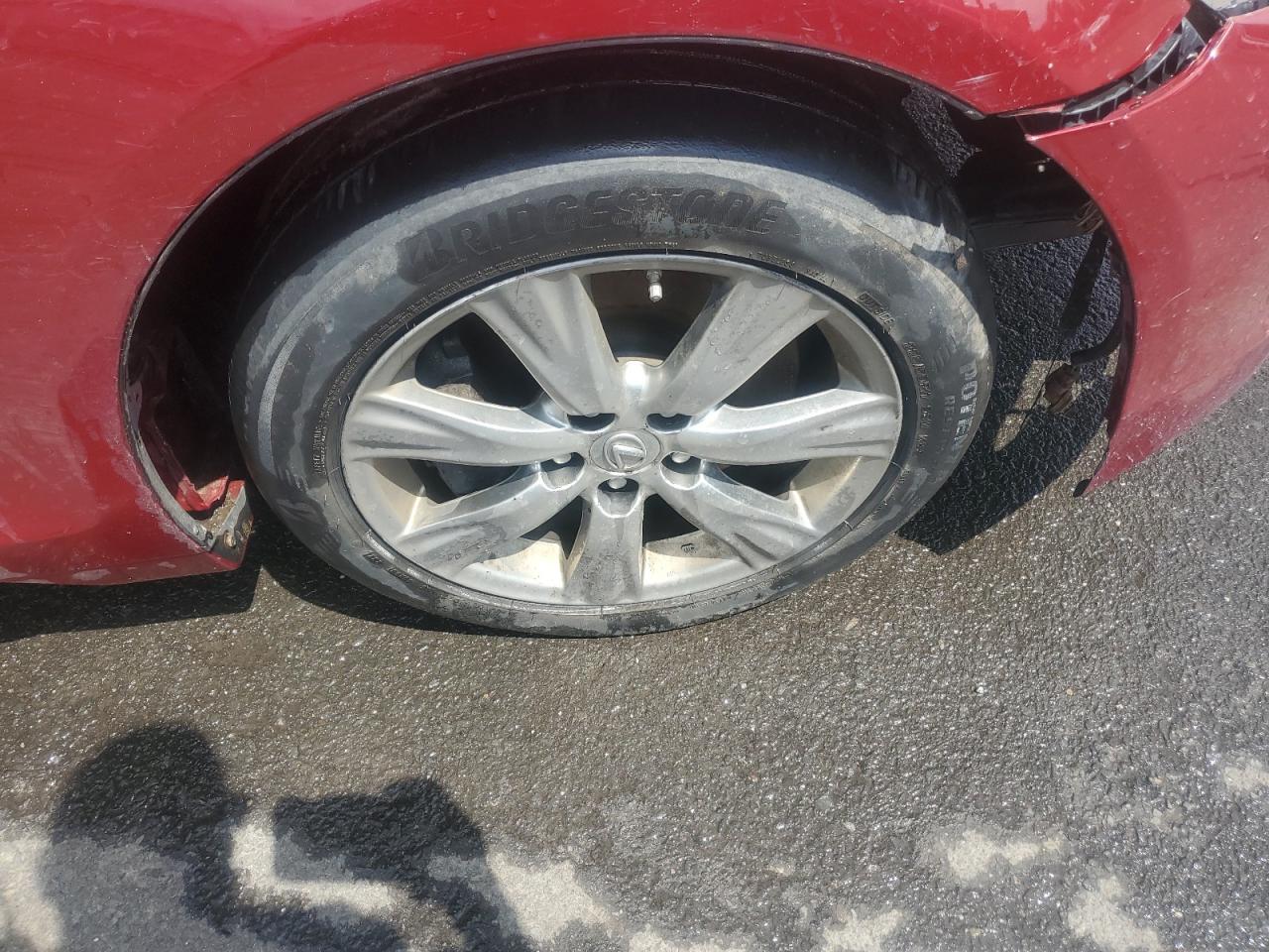 2009 Lexus Gs 350 Красный vin: JTHCE96S290023951 Damage: Right Front Wheel, Curb Rash, 2 To 3 Inches