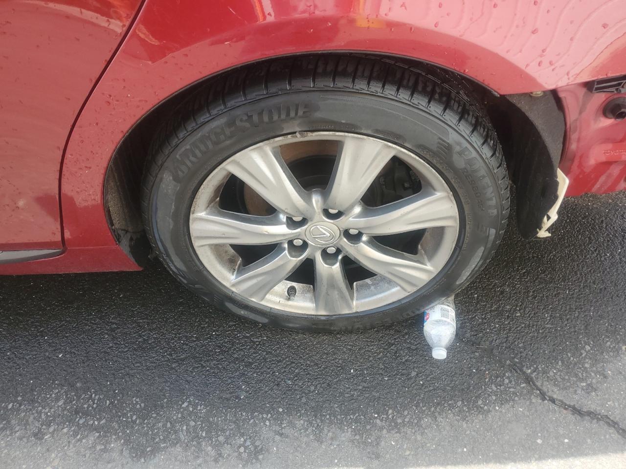 2009 Lexus Gs 350 Красный vin: JTHCE96S290023951 Damage: Left Rear Wheel, Curb Rash, > 12 Inches