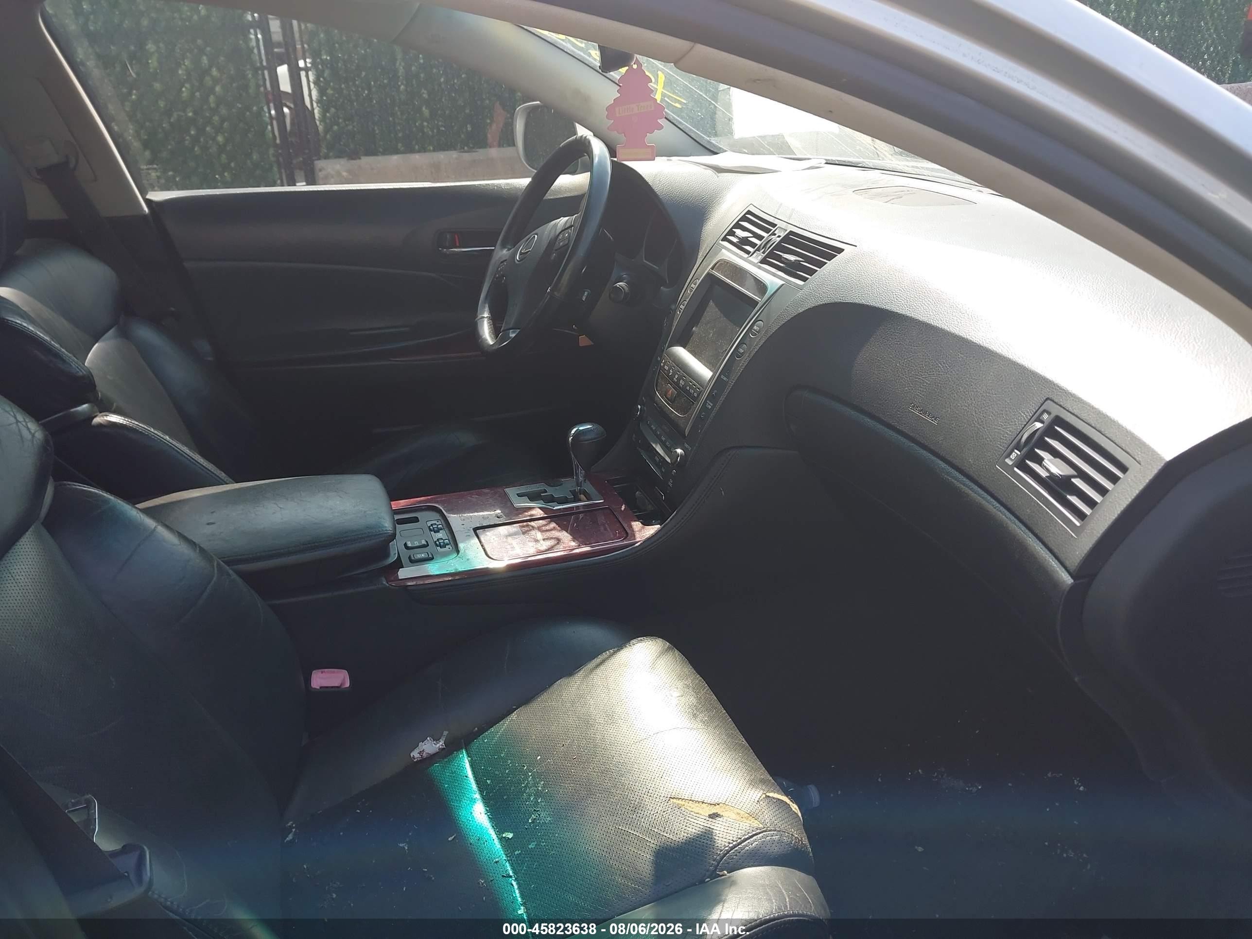 2008 Lexus Gs 350   Silver vin: JTHCE96S380014819