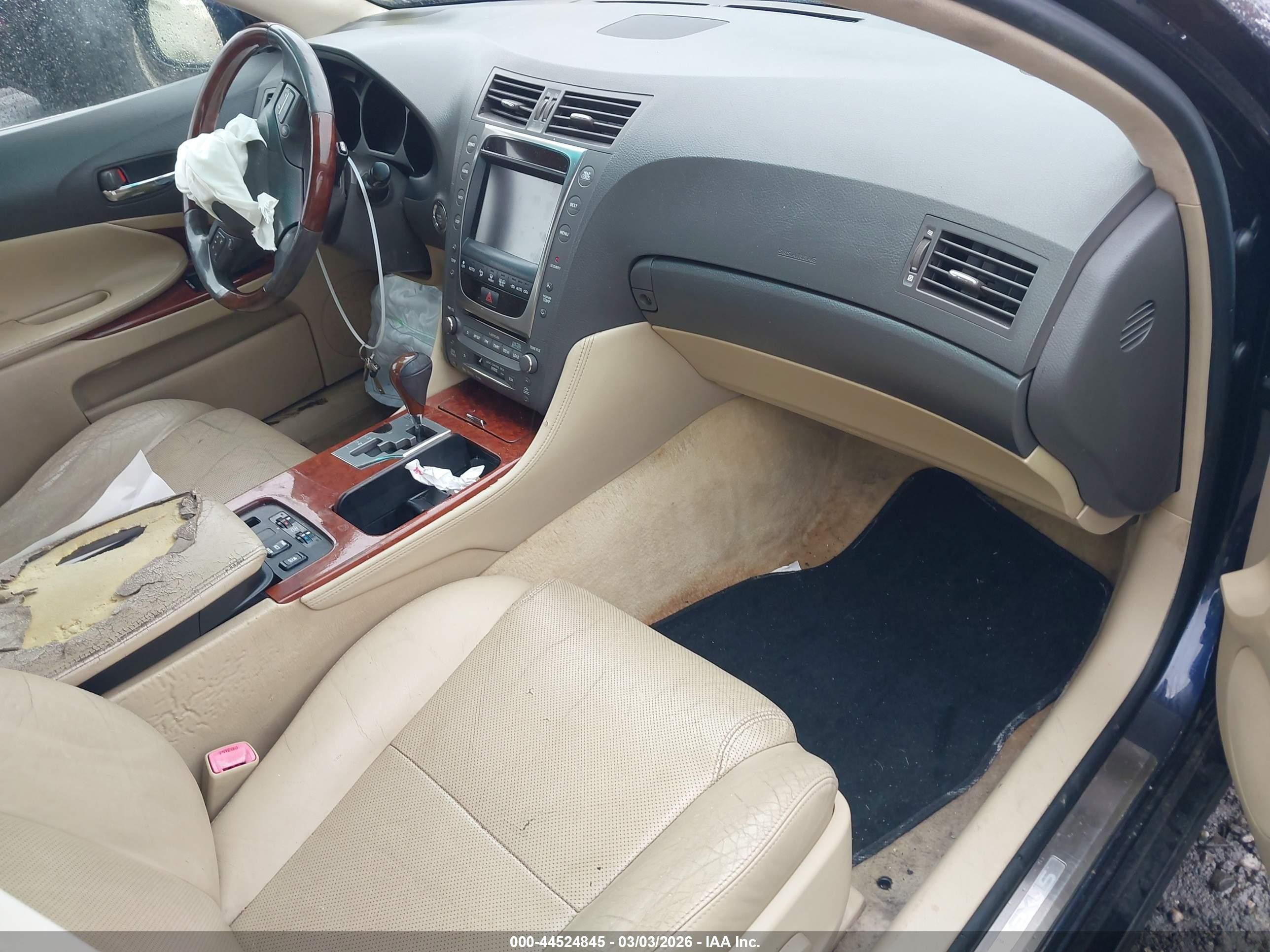 2008 Lexus Gs 350 Blue vin: JTHCE96S380016117